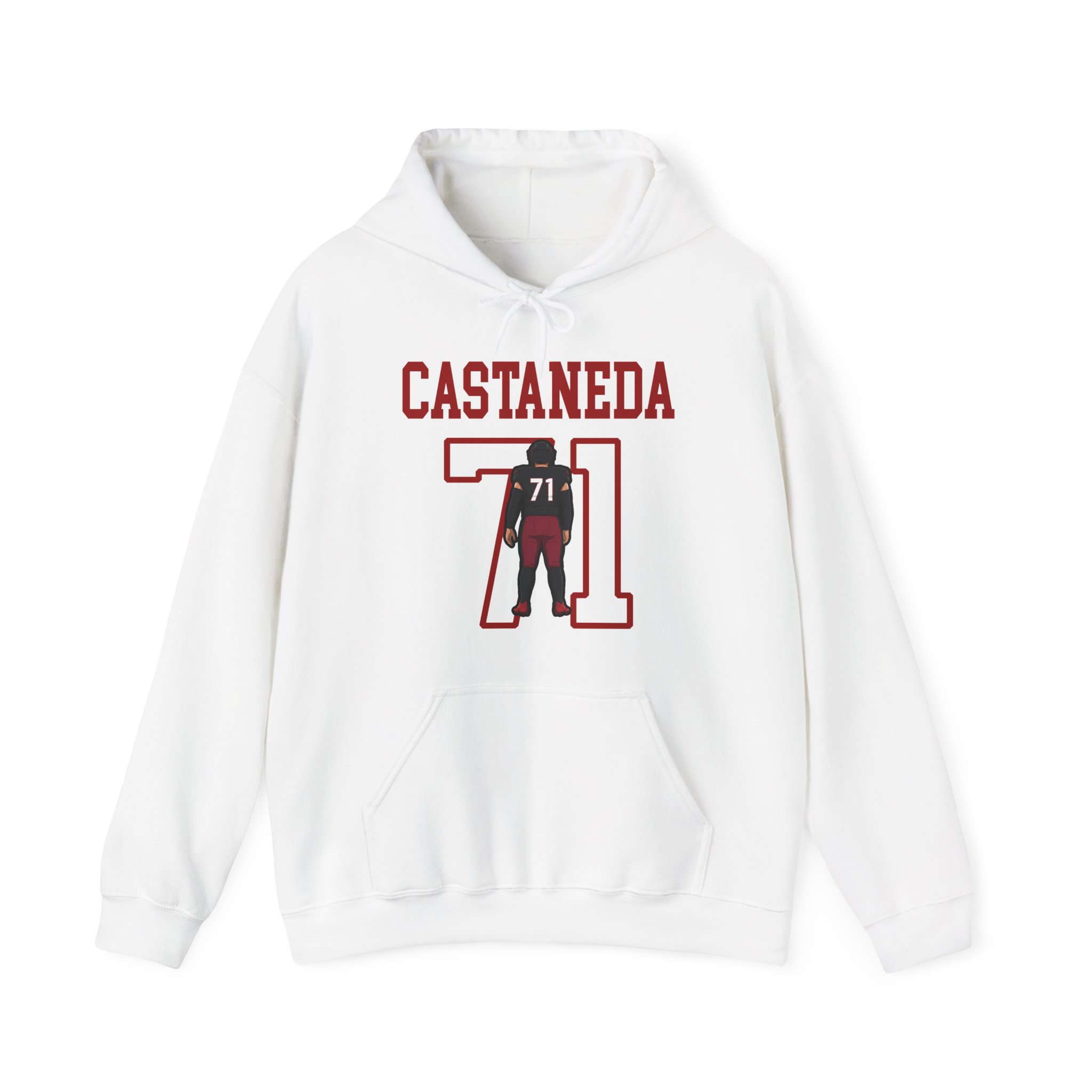 Hoodie — character_shirsey in White
