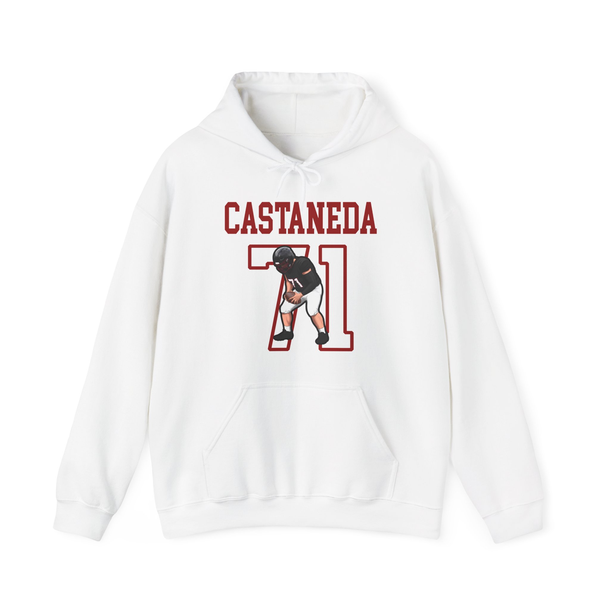 Hoodie — character_shirsey in White