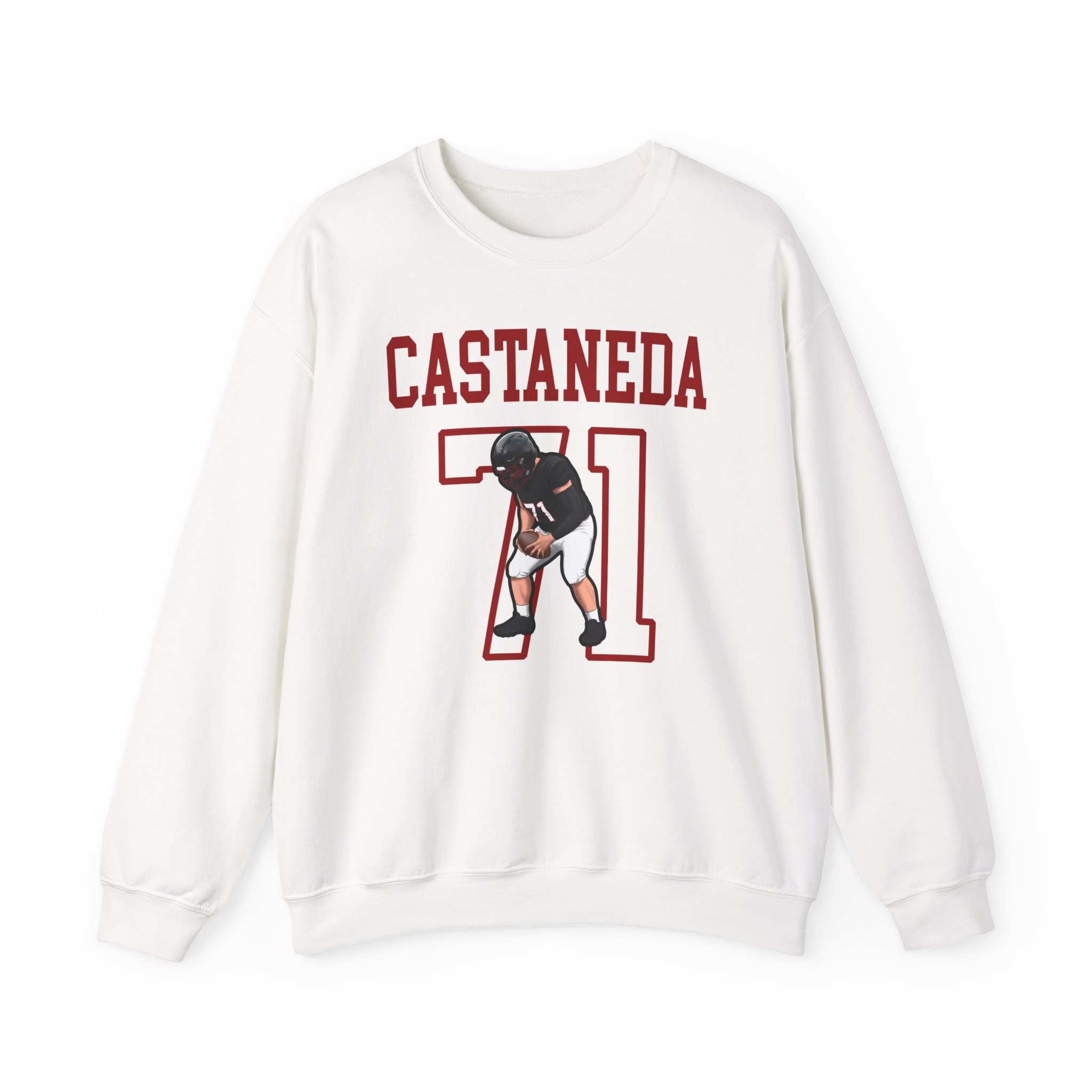 Crewneck Sweatshirt — character_shirsey in White