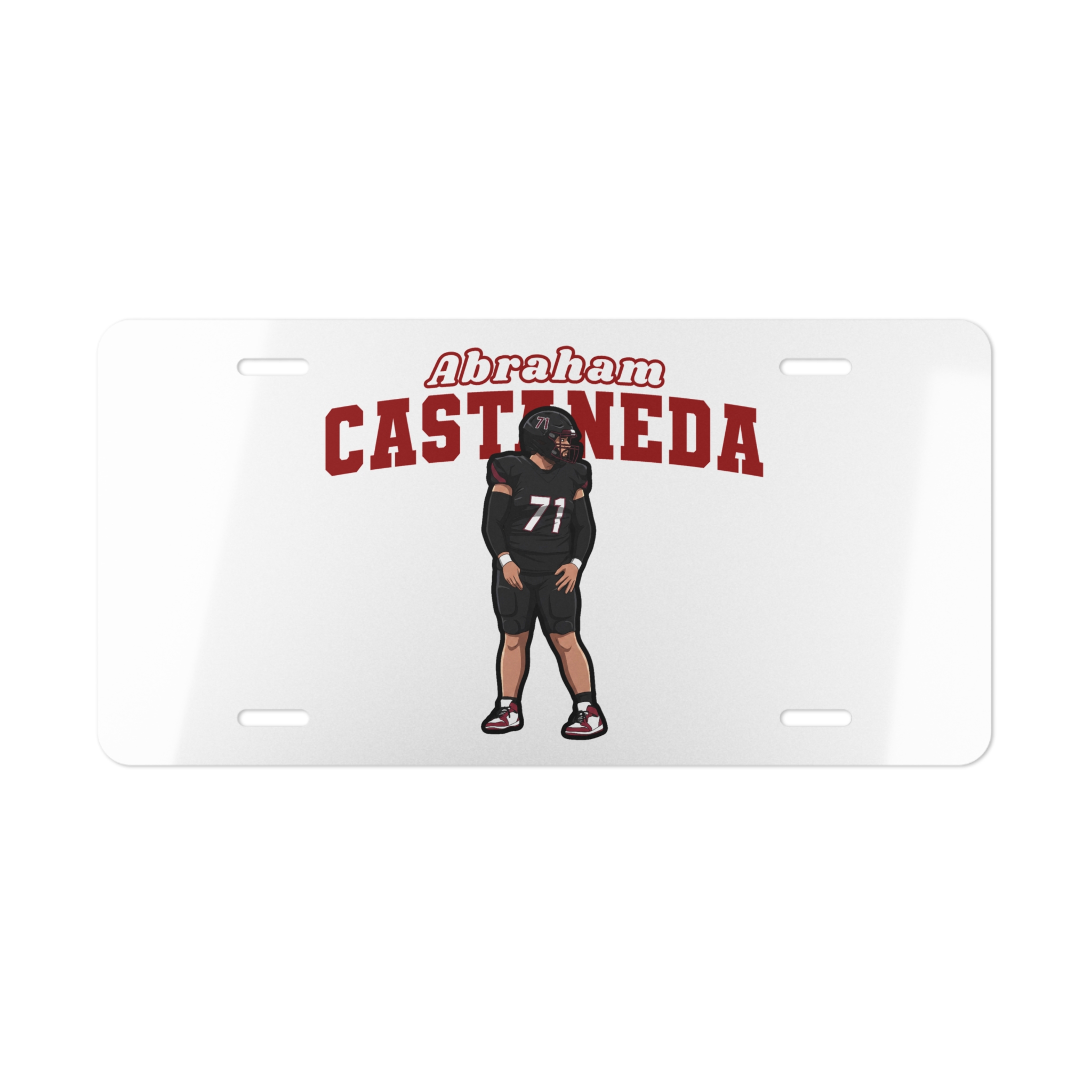 License Plate — character_name_arch in Classic