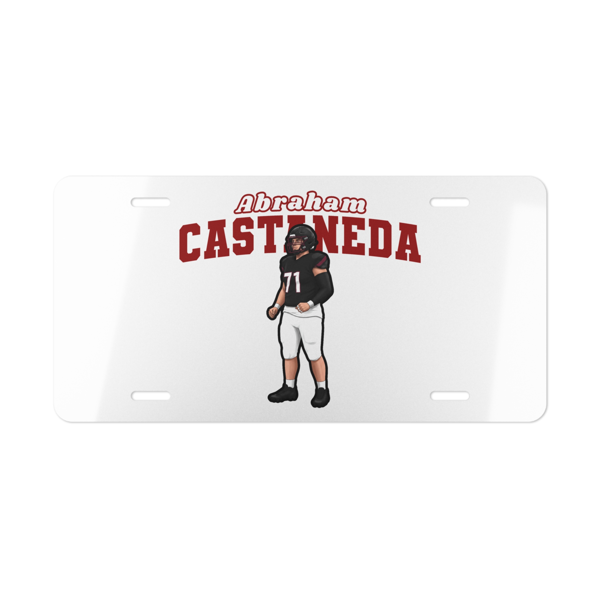 License Plate — character_name_arch in Classic