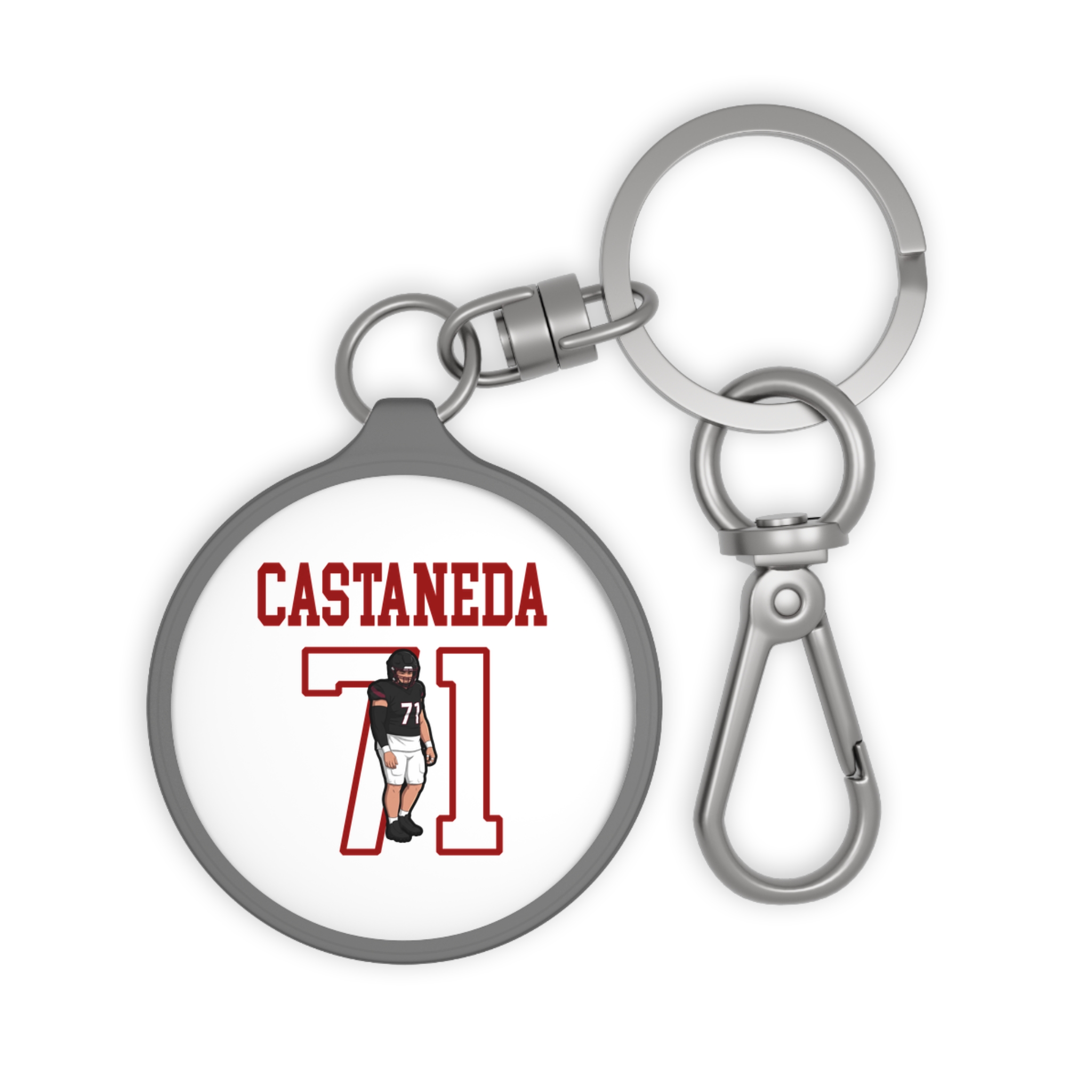 Keychain — character_shirsey in Grey
