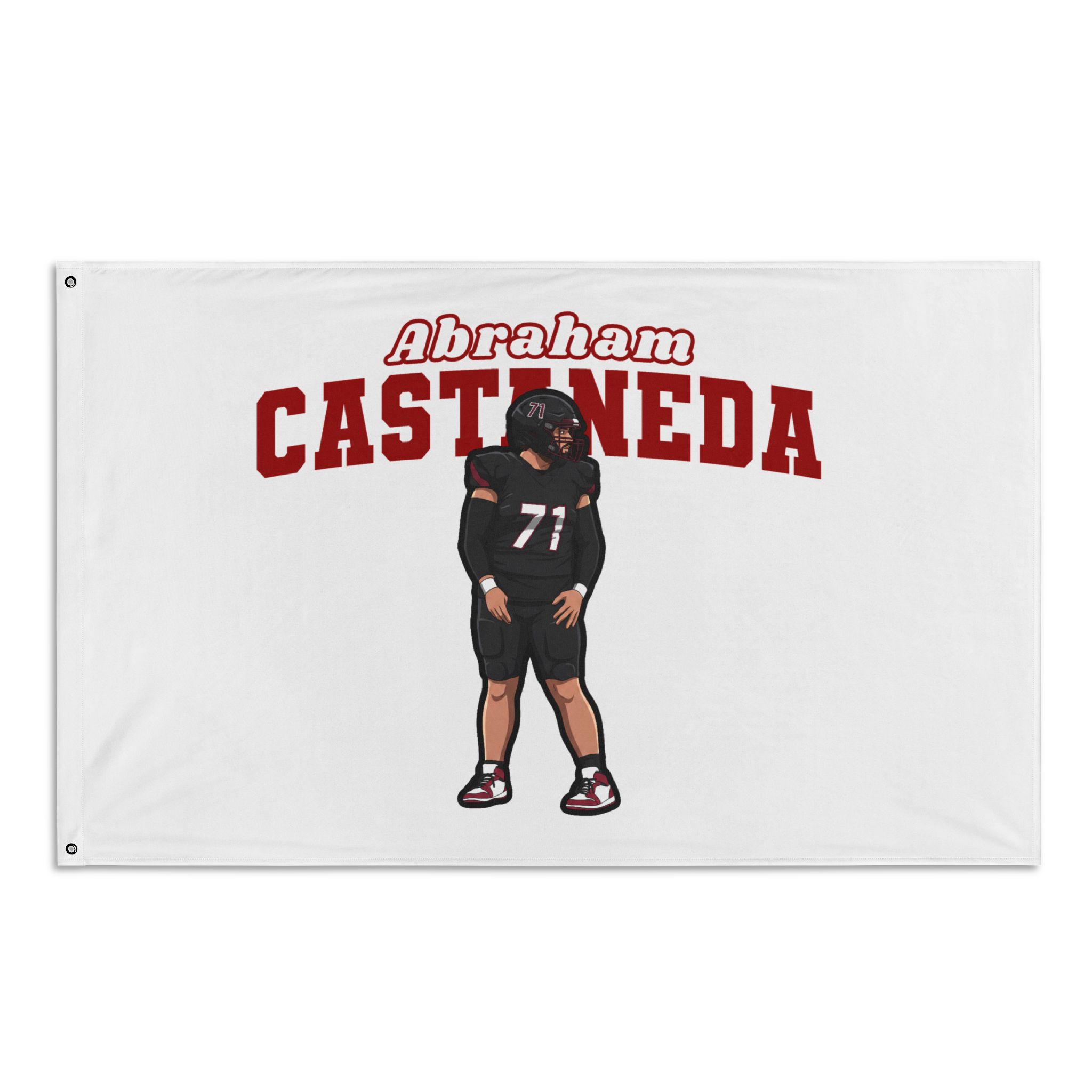 Flag (35 × 56 in) — character_name_arch in Classic