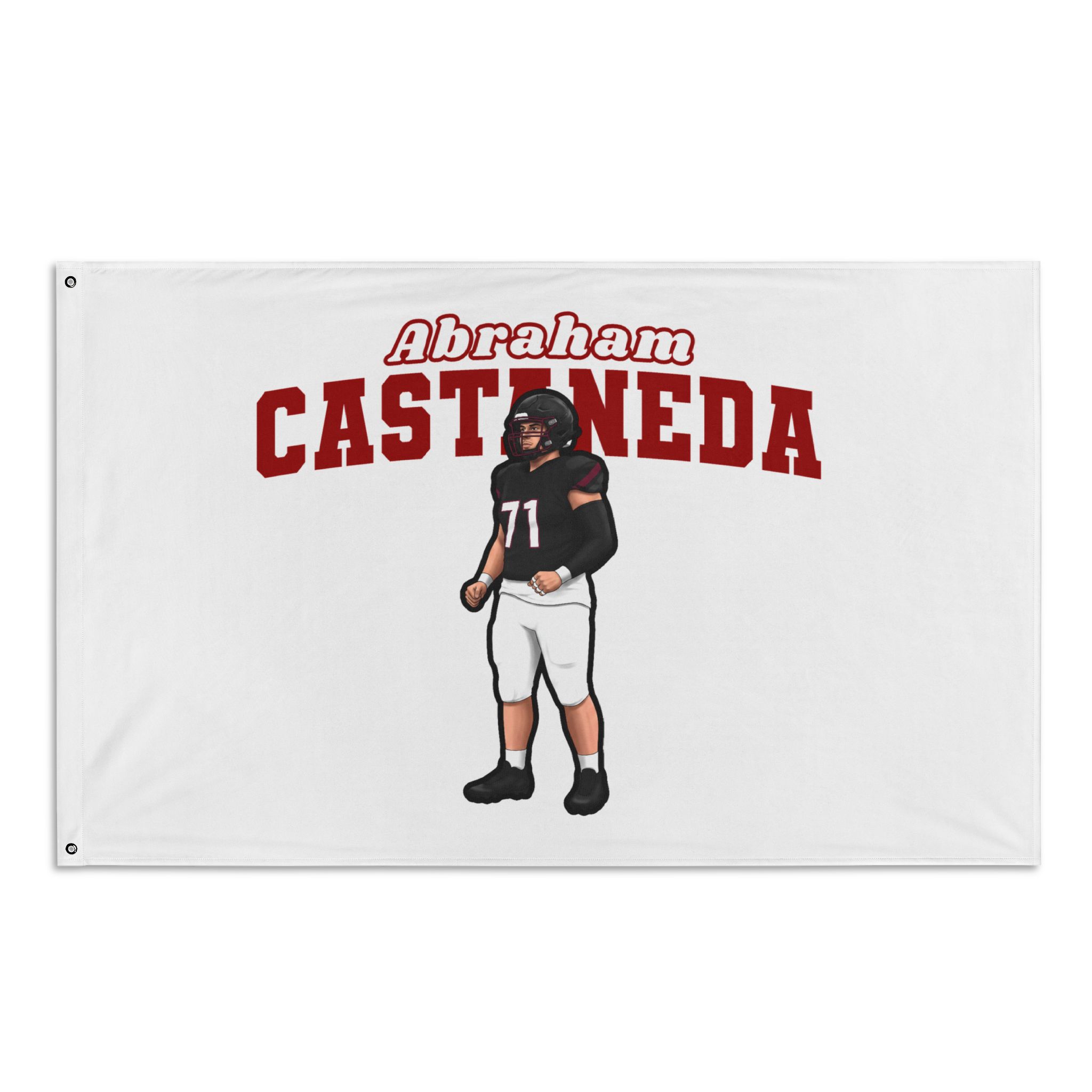 Flag (35 × 56 in) — character_name_arch in Classic