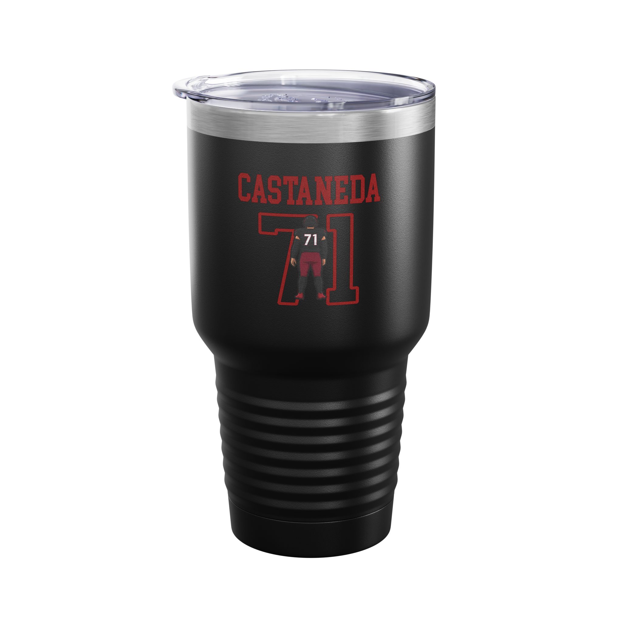 30oz Tumbler — character_shirsey in Black