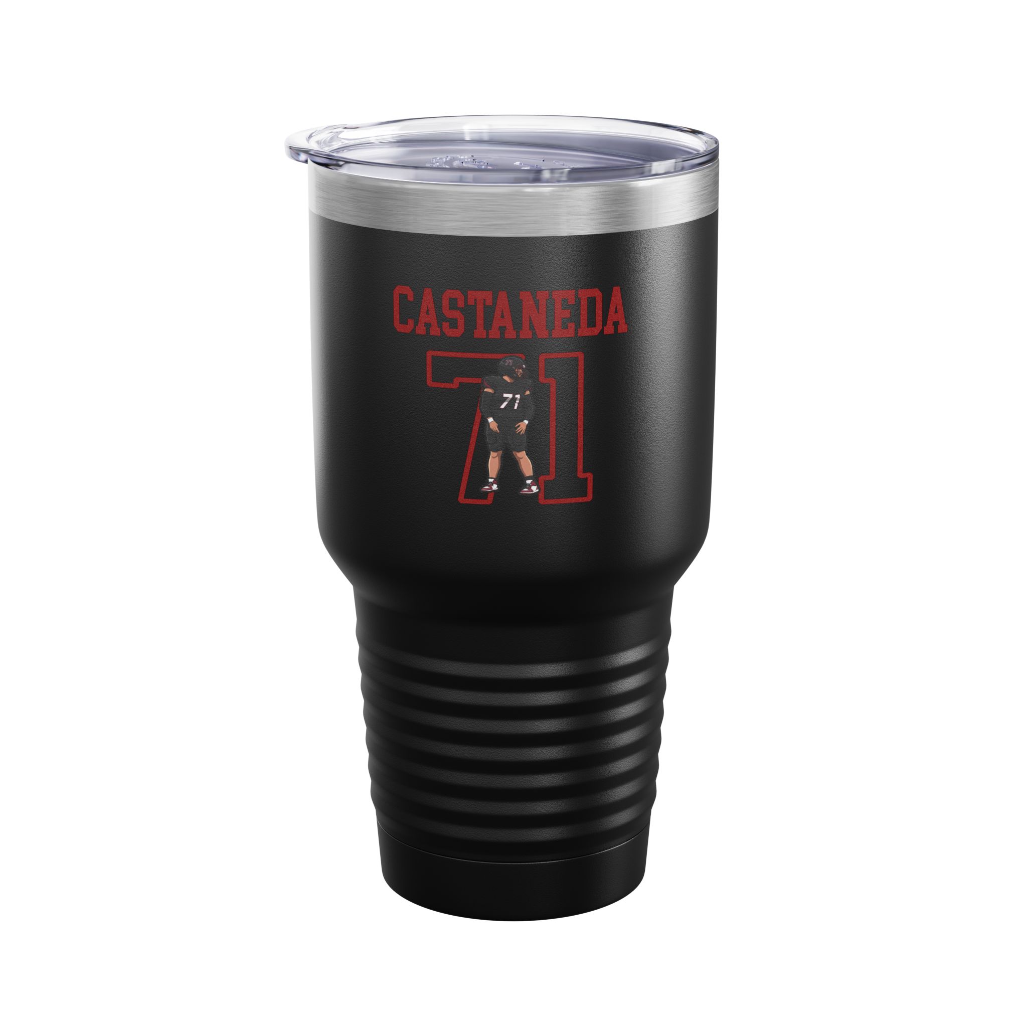 30oz Tumbler — character_shirsey in Black