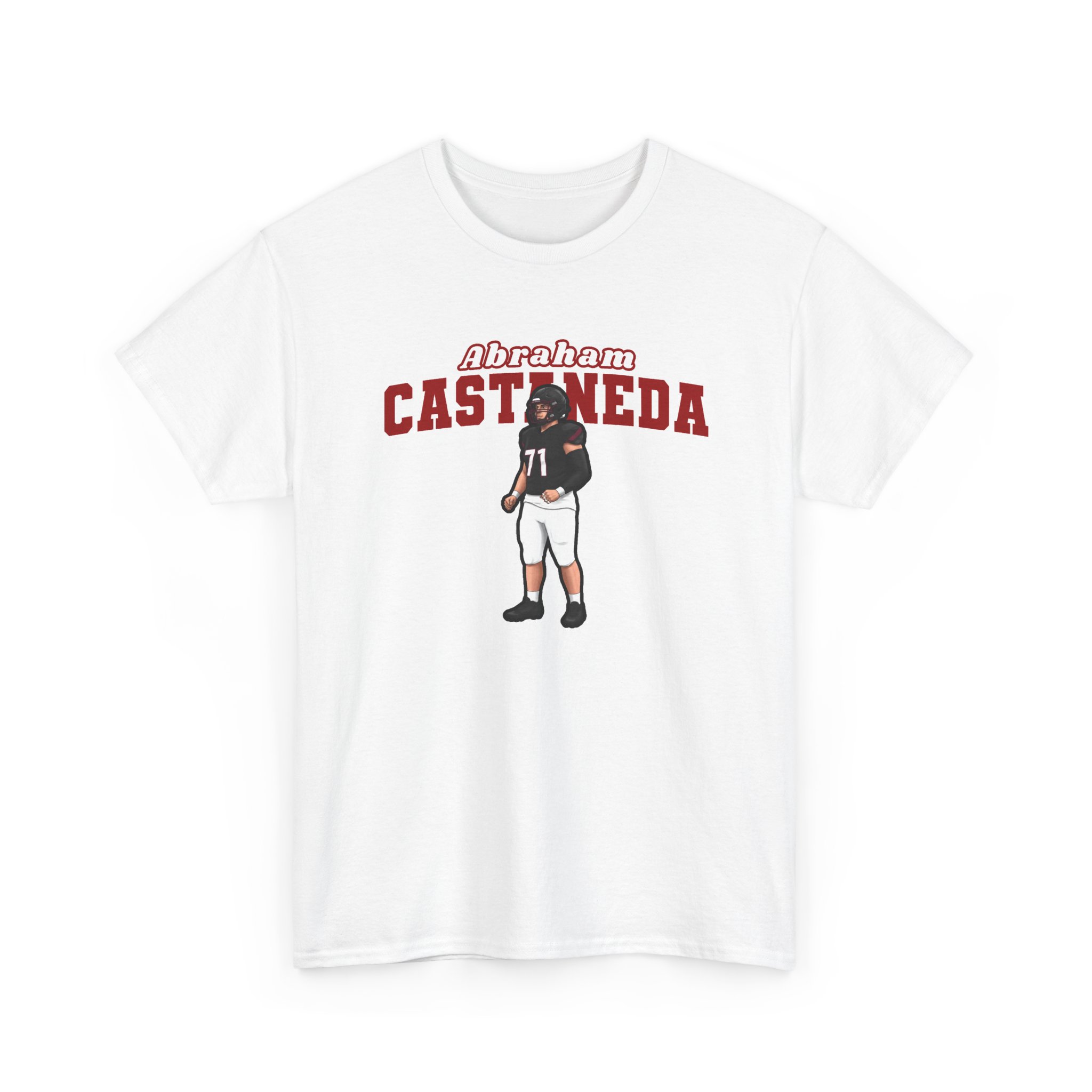 Tee — character_name_arch in White