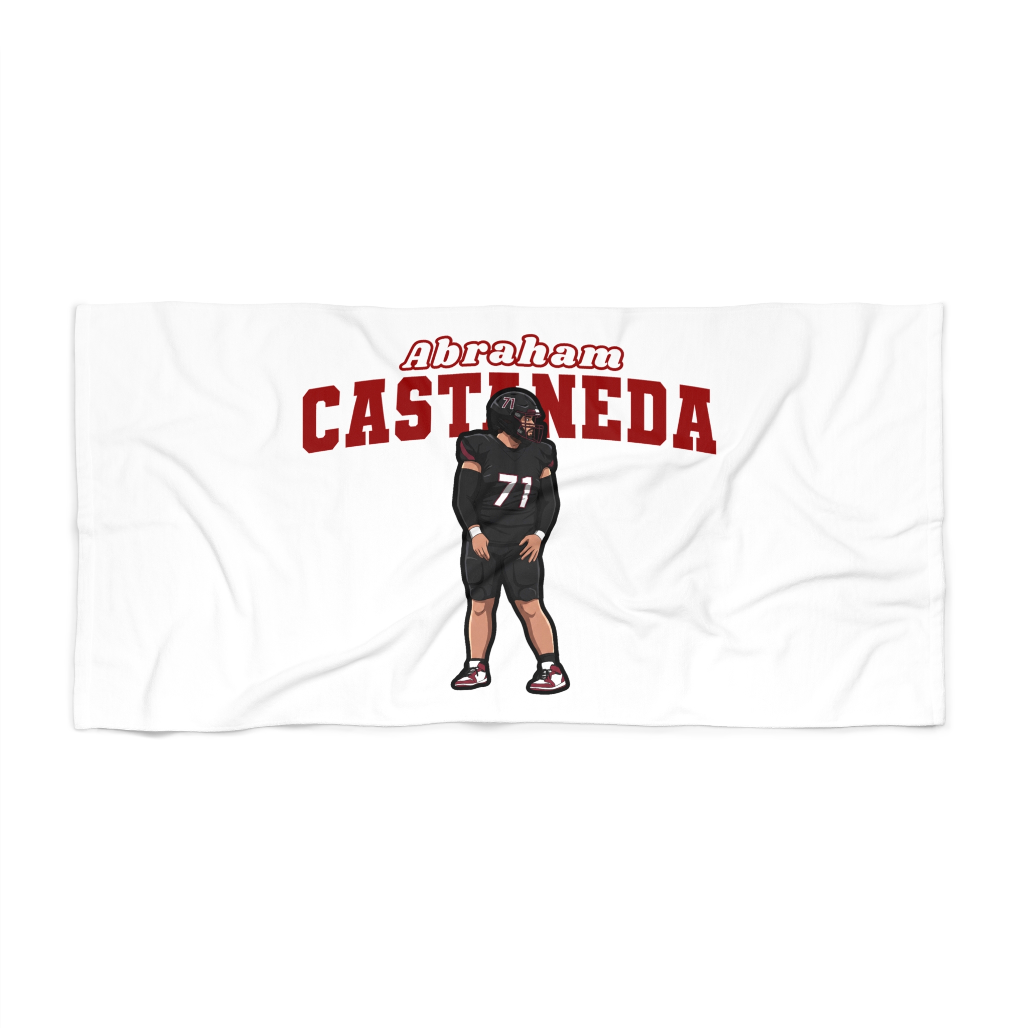 Beach Towel — character_name_arch in Classic