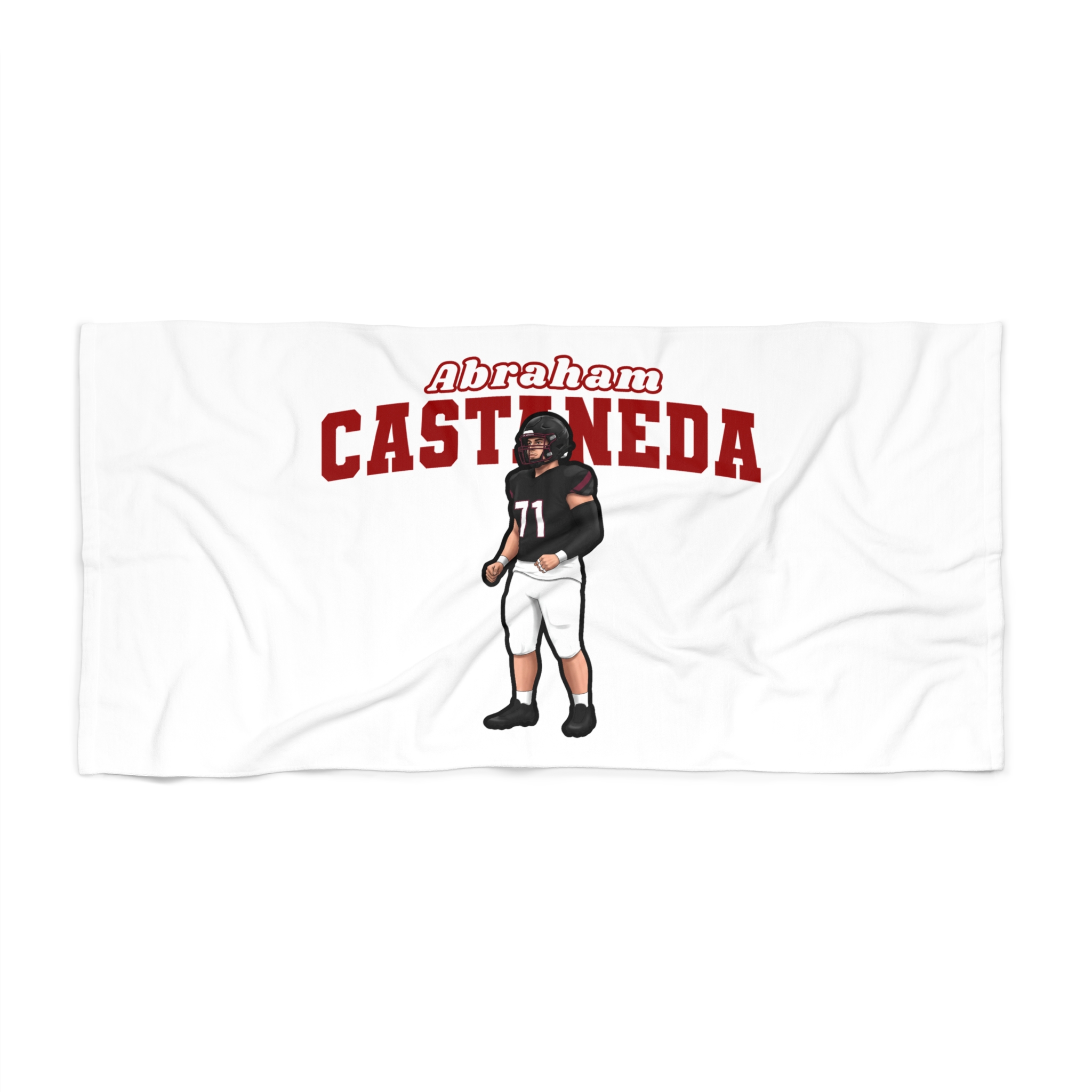 Beach Towel — character_name_arch in Classic