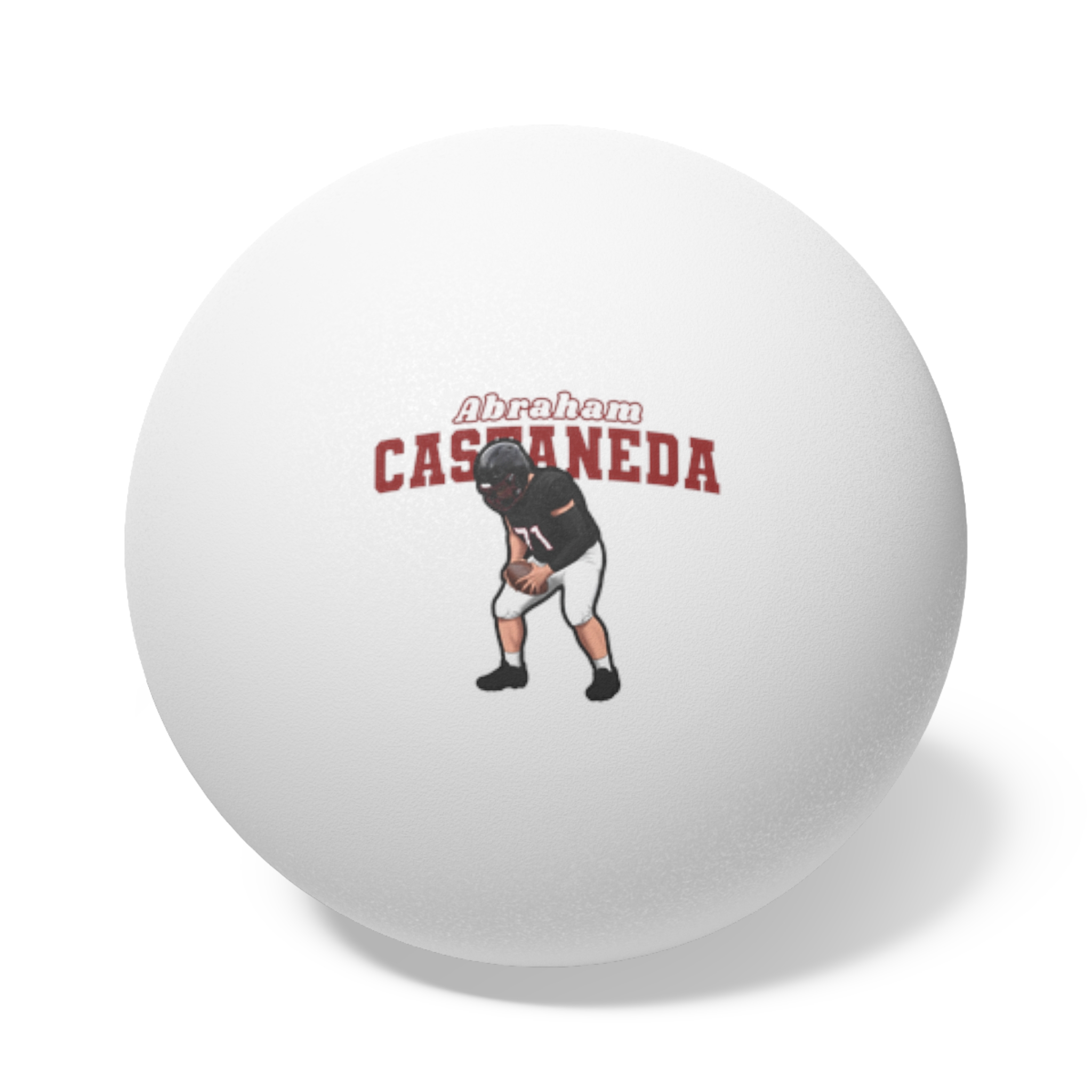 Ping Pong Balls, 6 pcs — character_name_arch in White