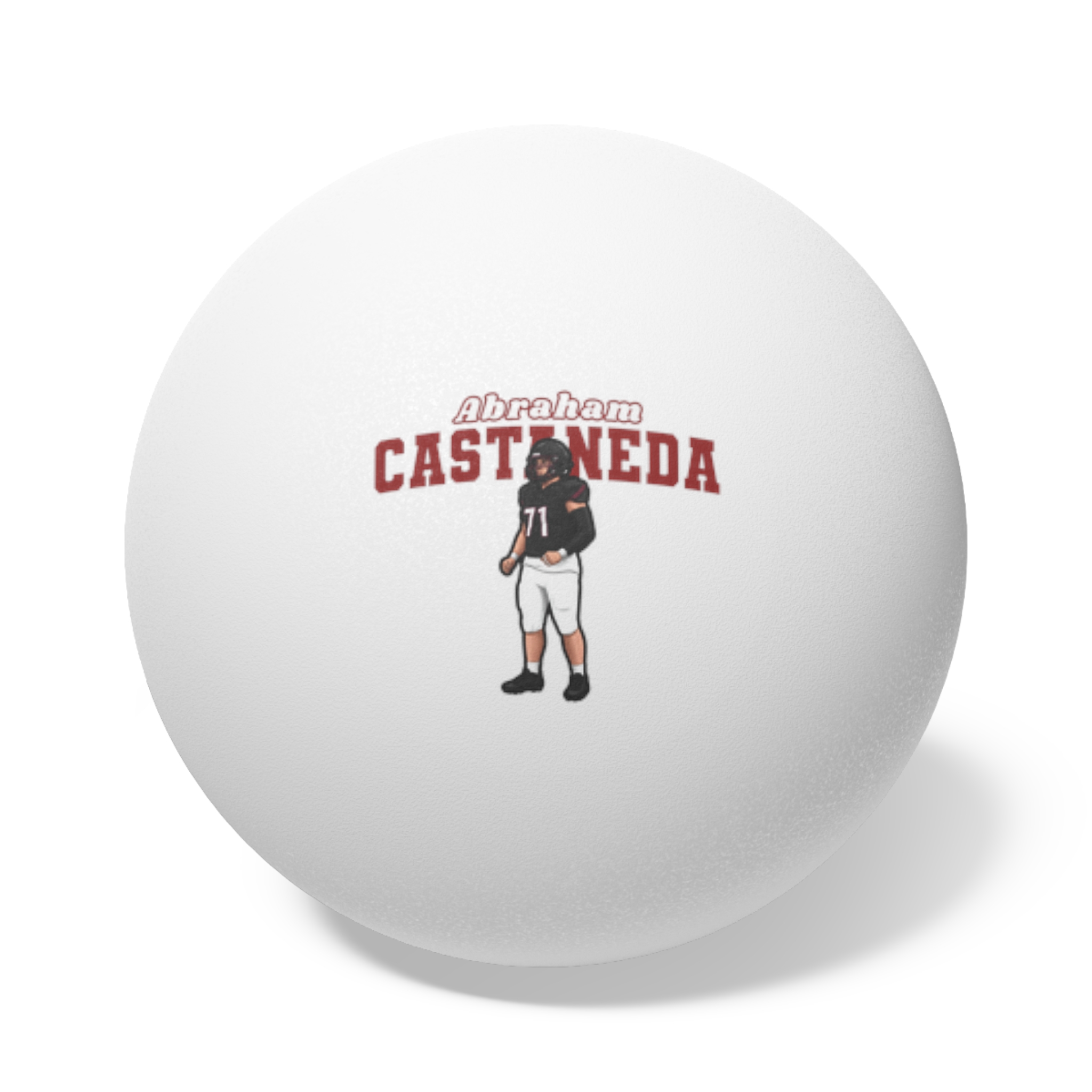 Ping Pong Balls, 6 pcs — character_name_arch in White