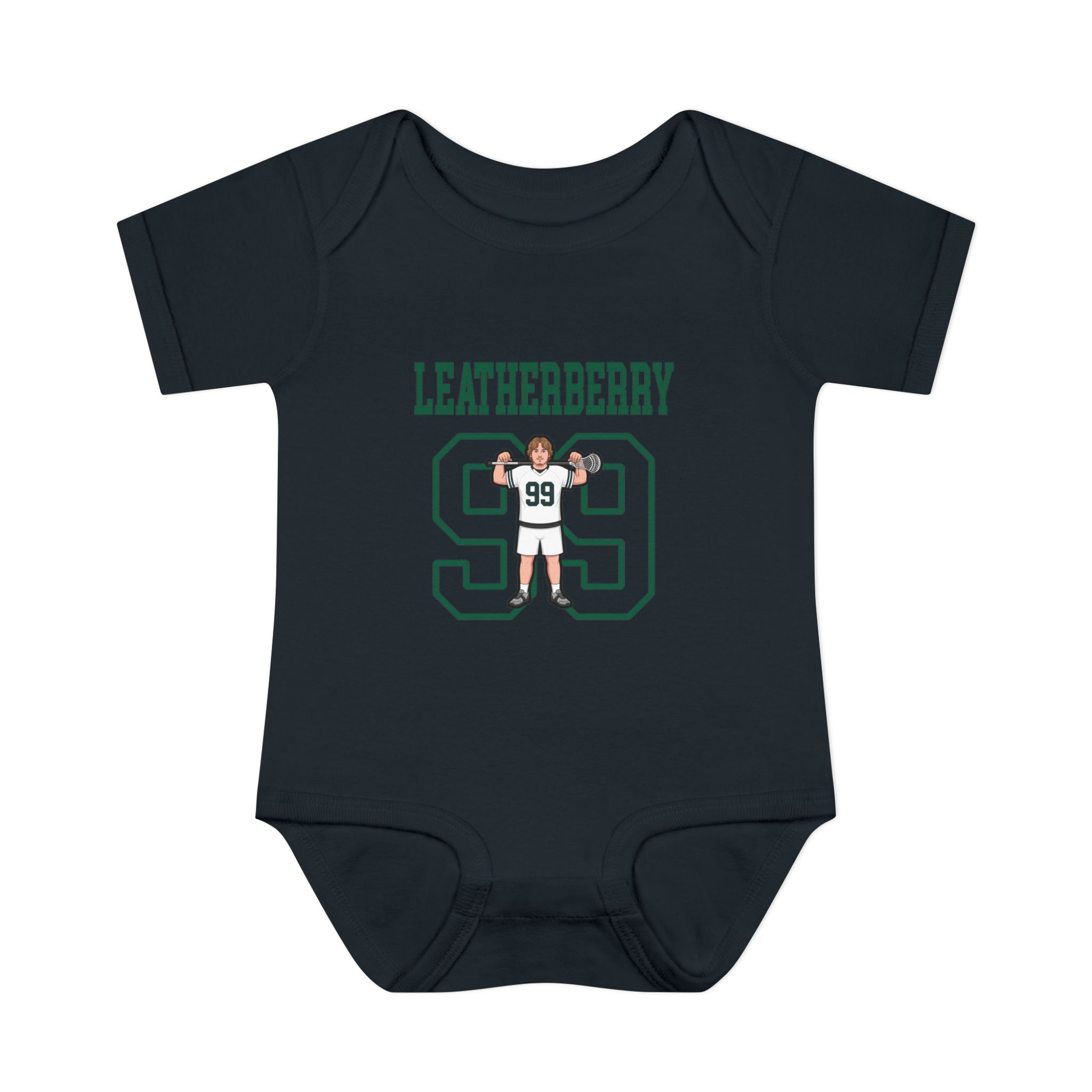 Baby Onesie — character_shirsey in Black