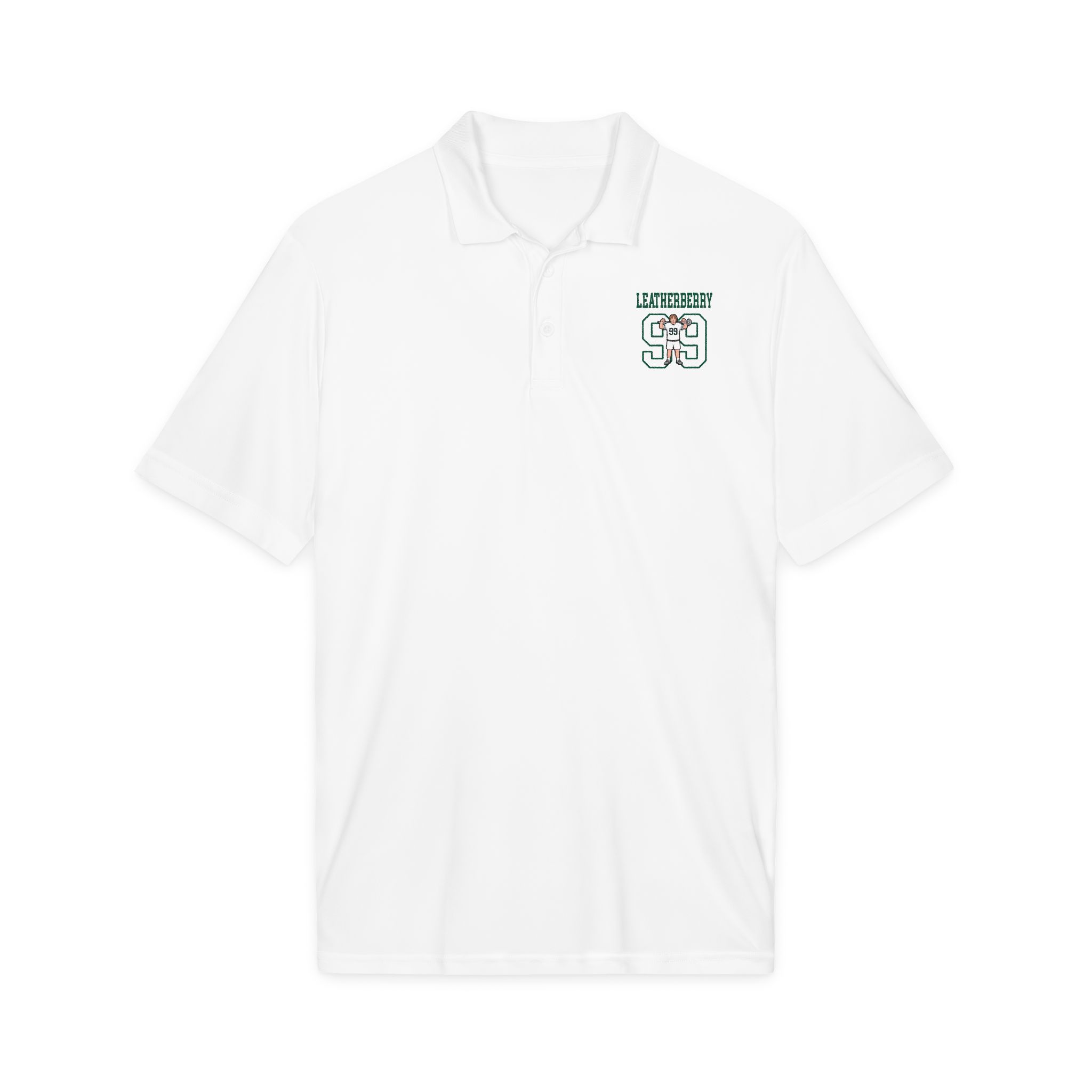 Polo — character_shirsey in White