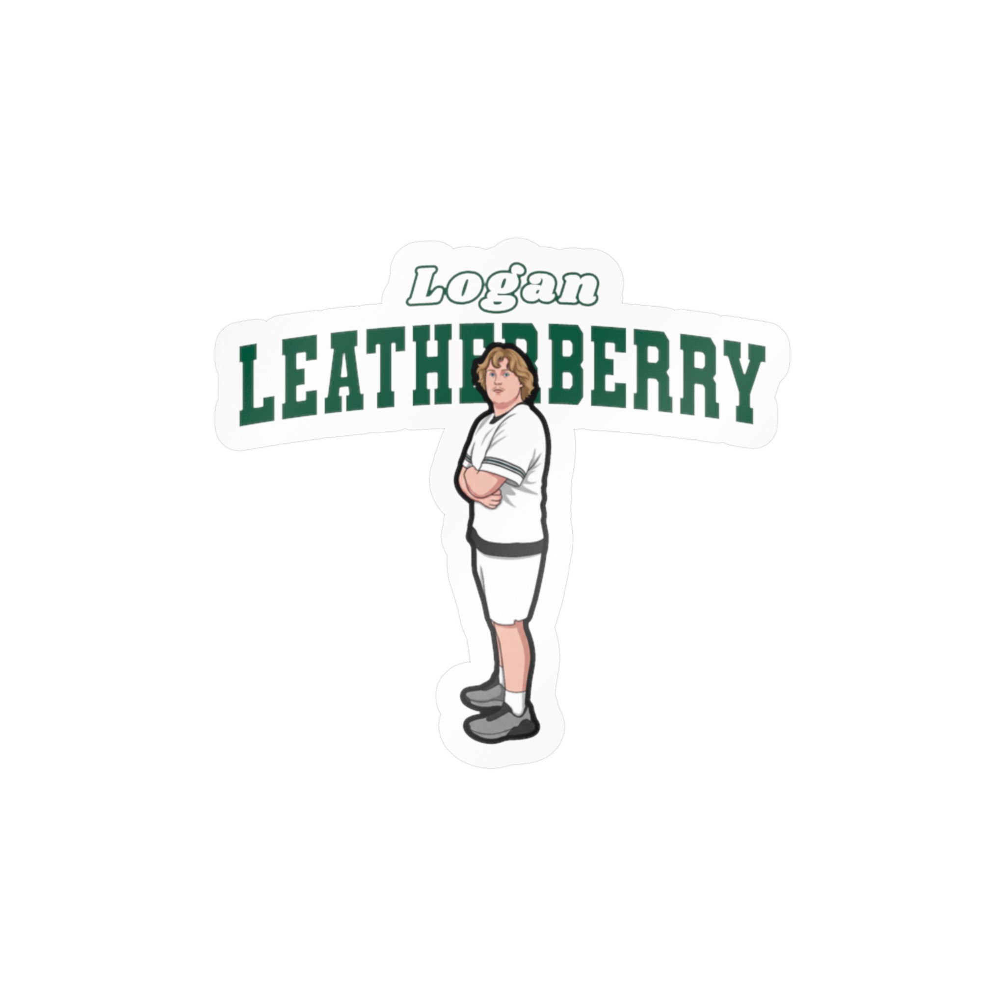 Vinyl Sticker — character_name_arch in Classic