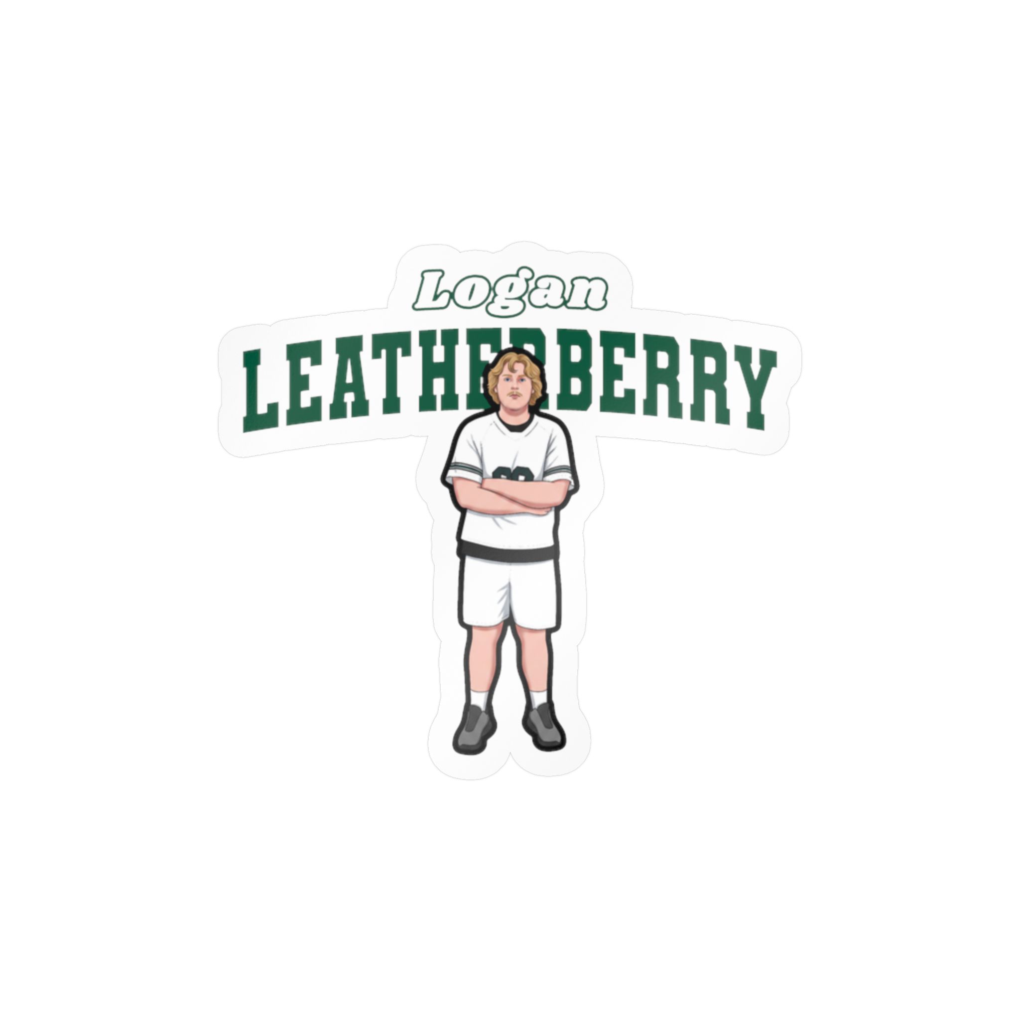 Vinyl Sticker — character_name_arch in Classic