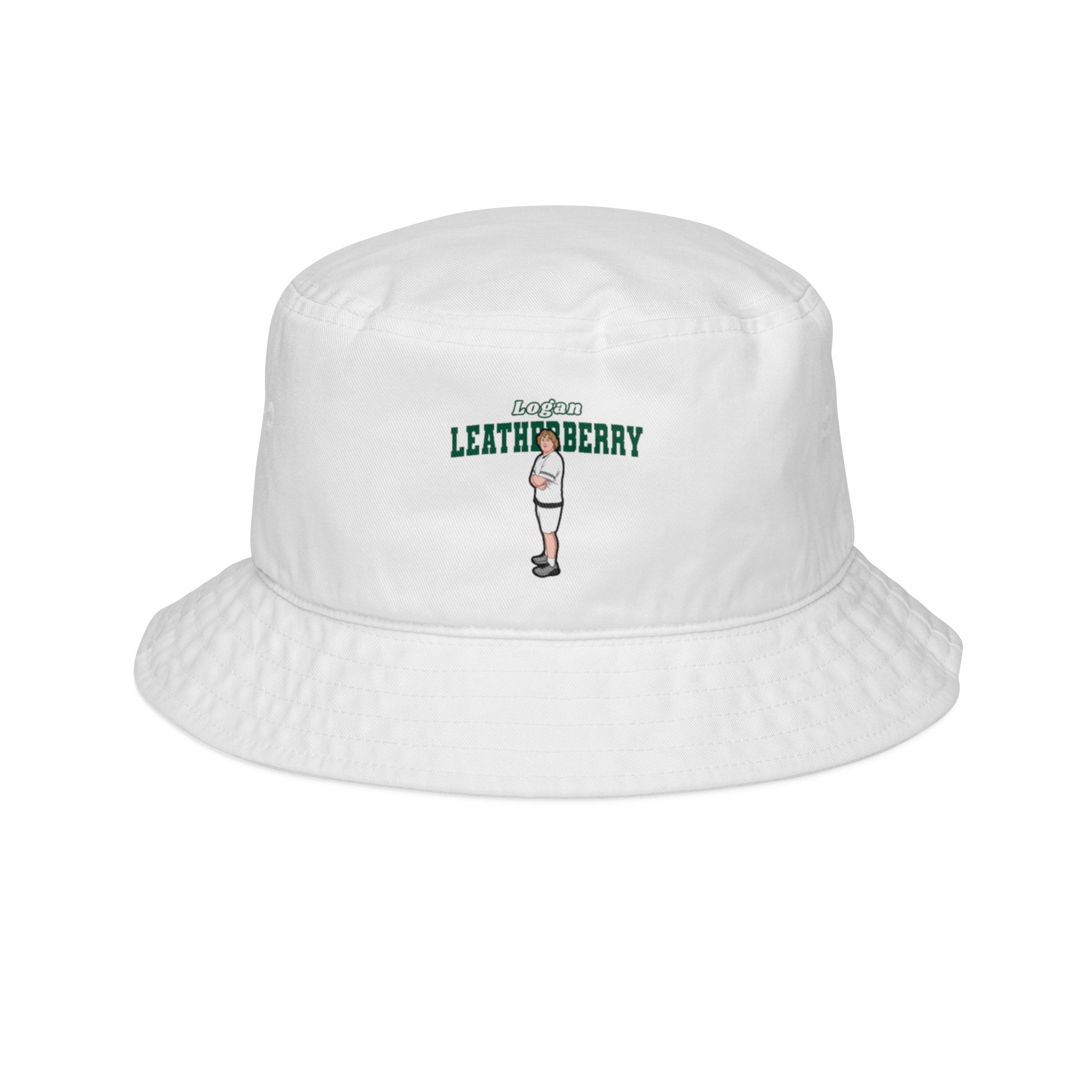 Bucket Hat — character_name_arch in White