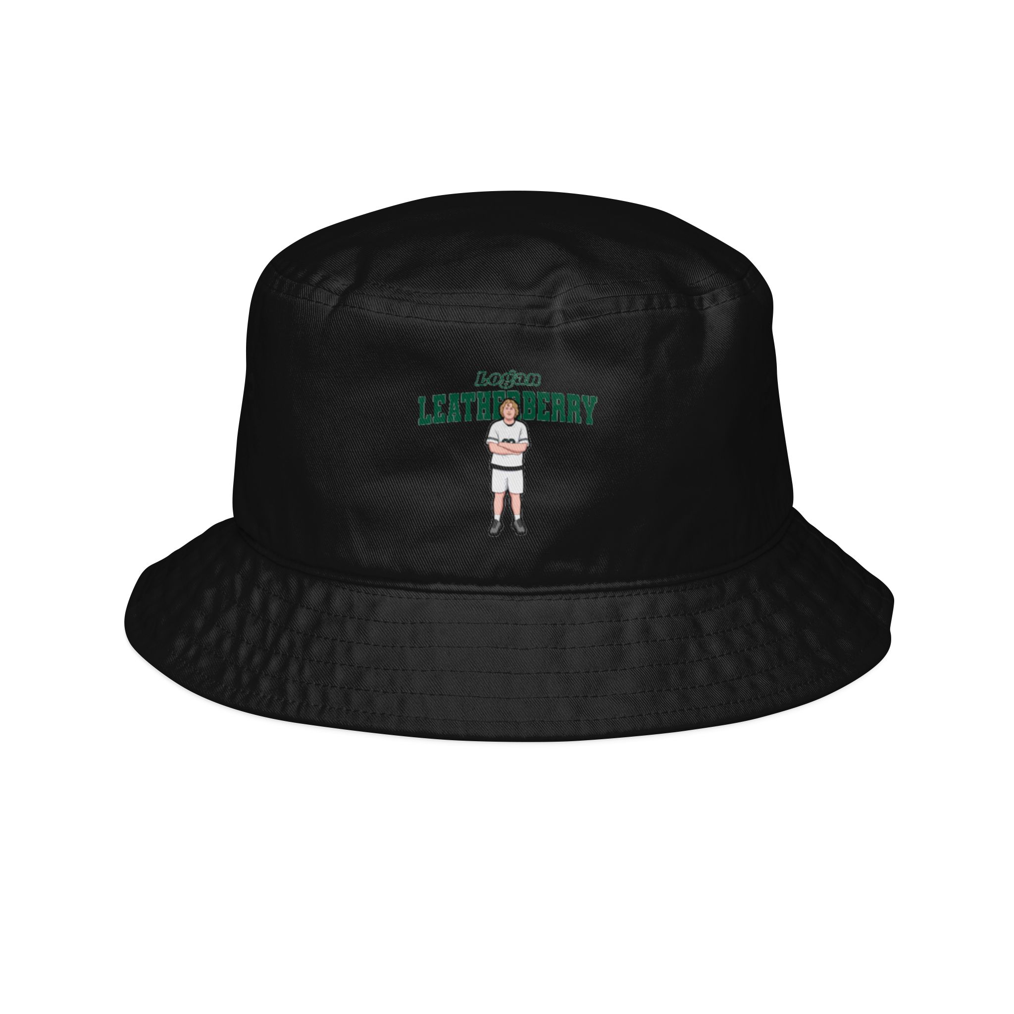 Bucket Hat — character_name_arch in Black