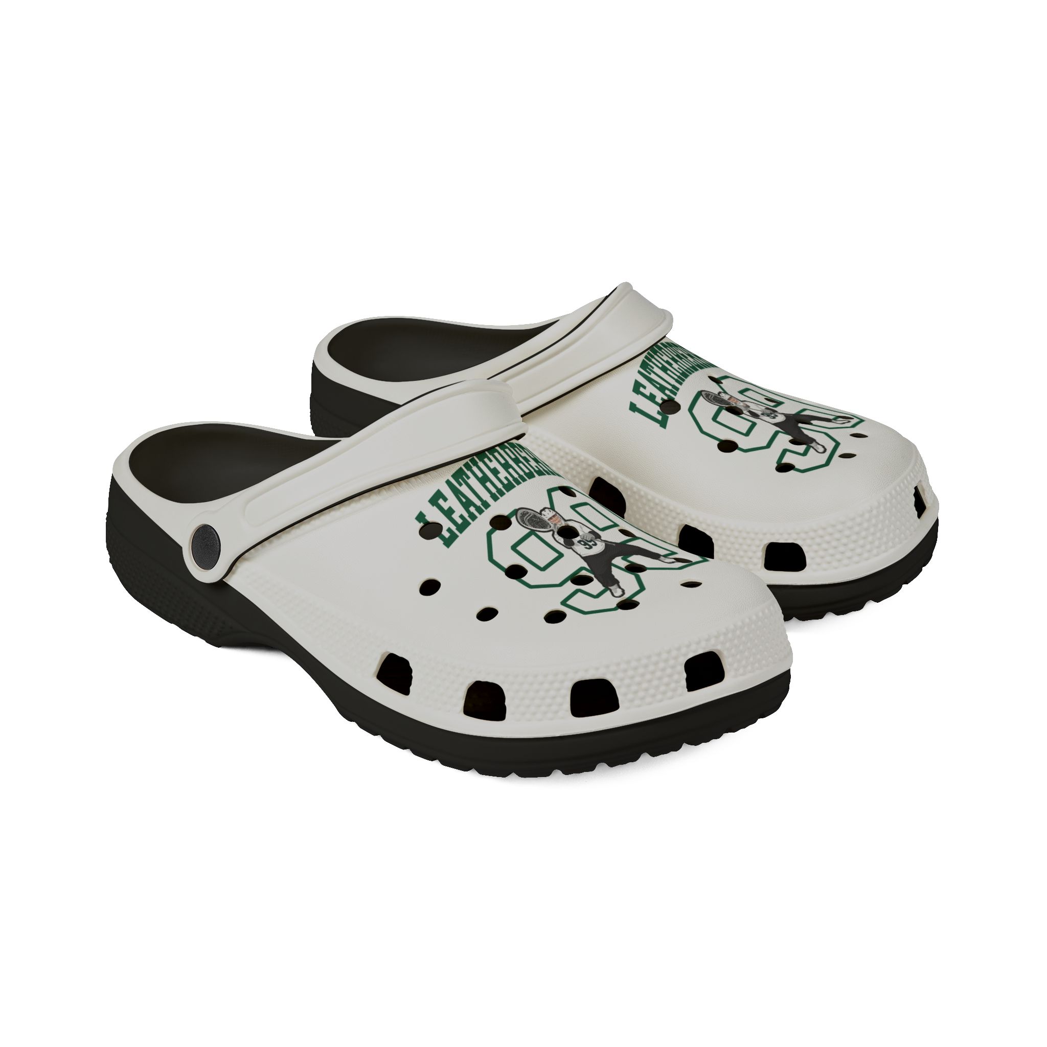 Rubber Clogs — character_shirsey in Black