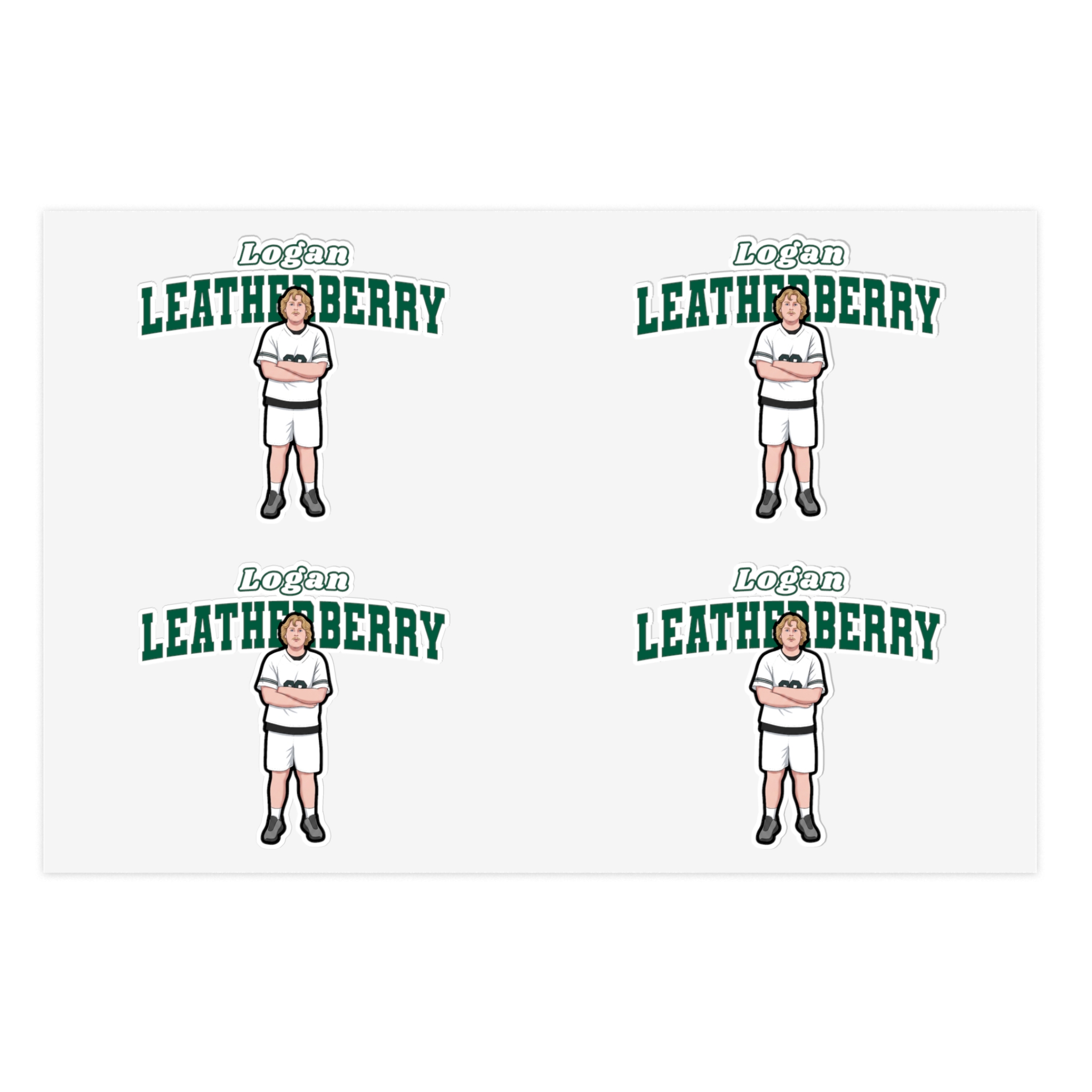 Sticker Sheet — character_name_arch in Classic
