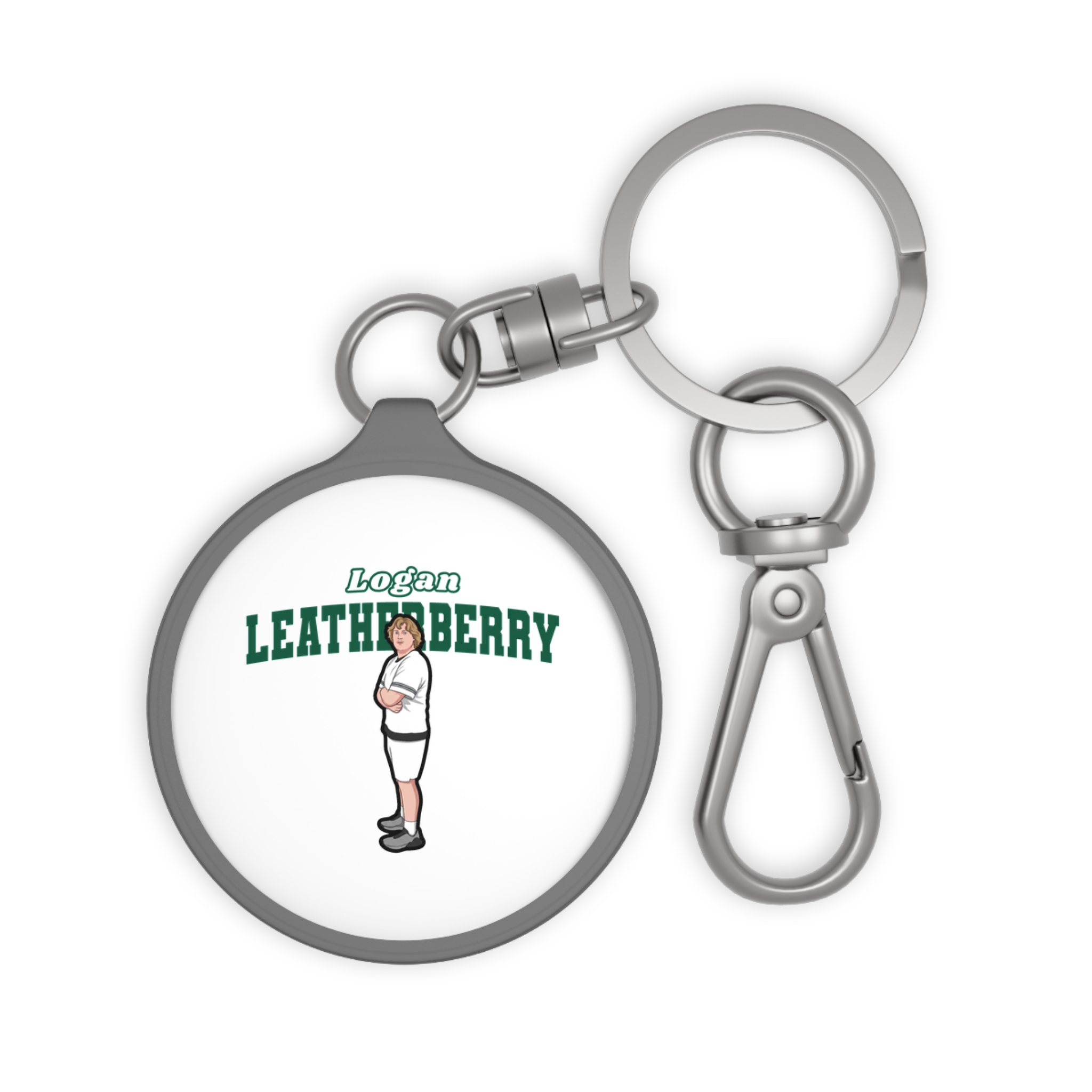 Keychain — character_name_arch in Grey