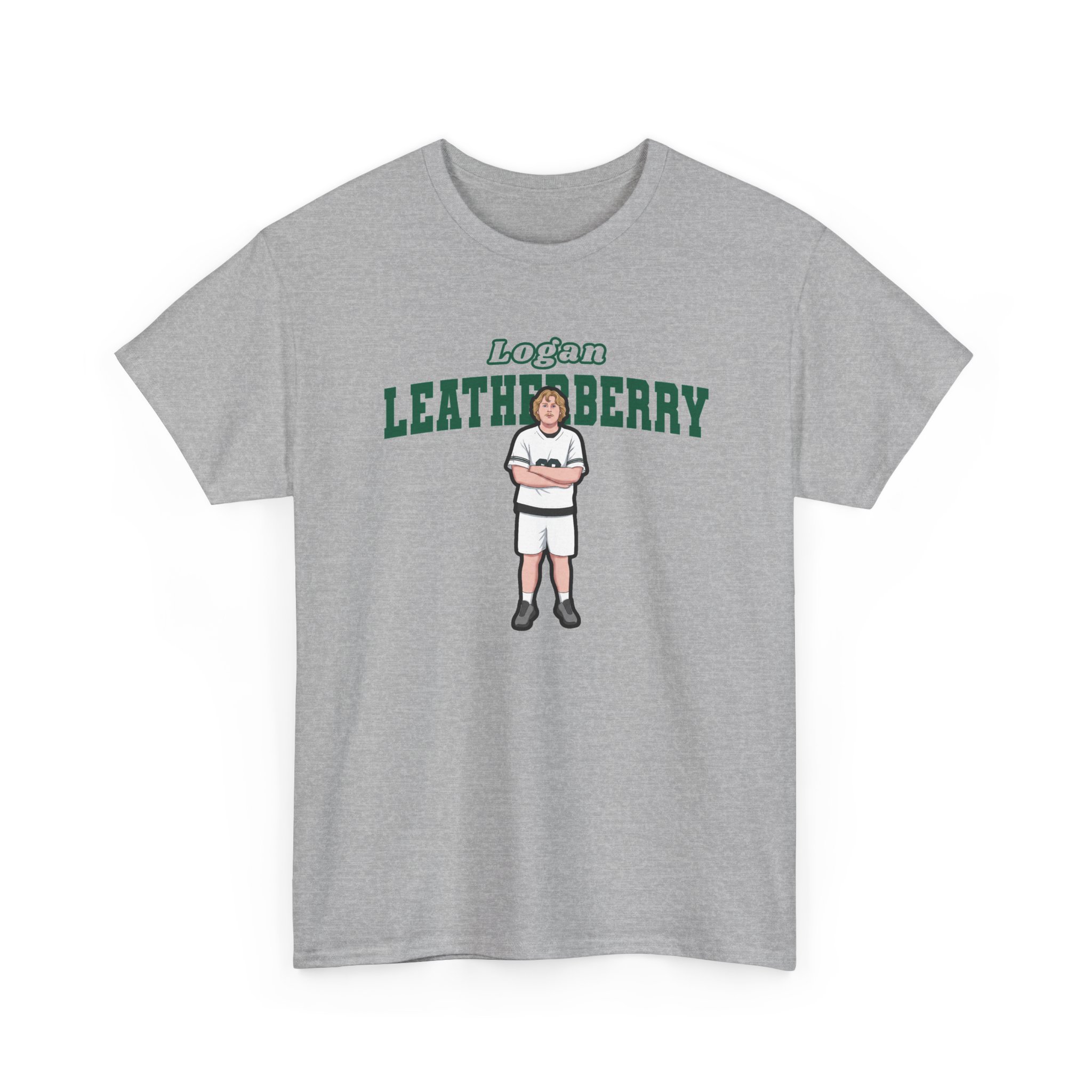 Tee — character_name_arch in Grey