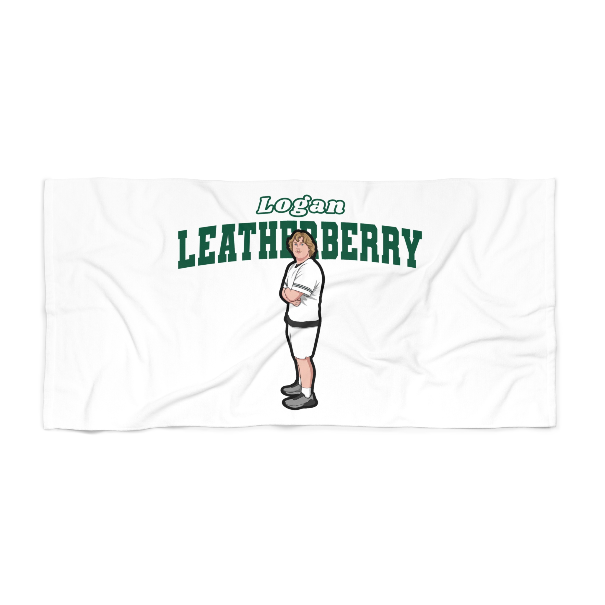 Beach Towel — character_name_arch in Classic
