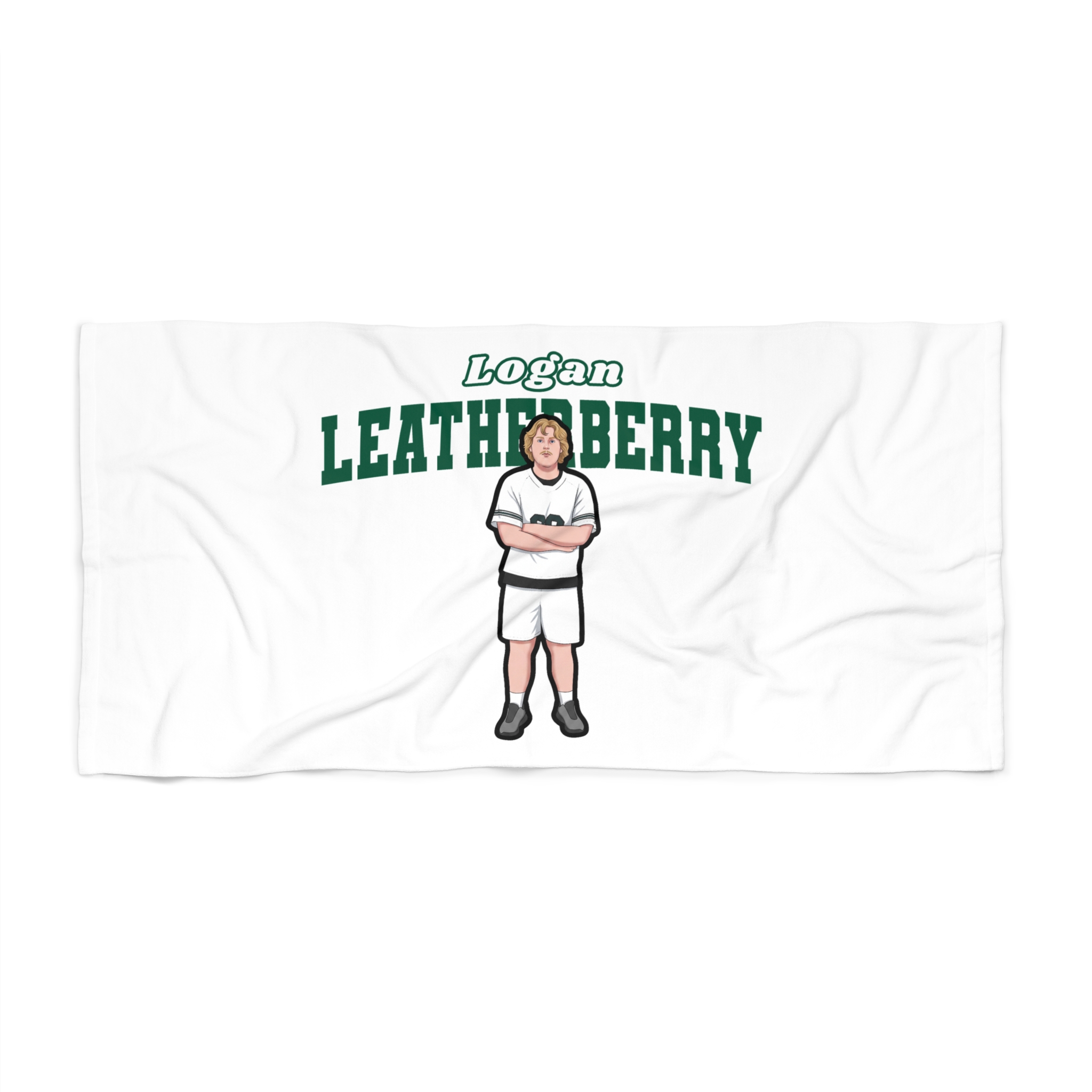 Beach Towel — character_name_arch in Classic