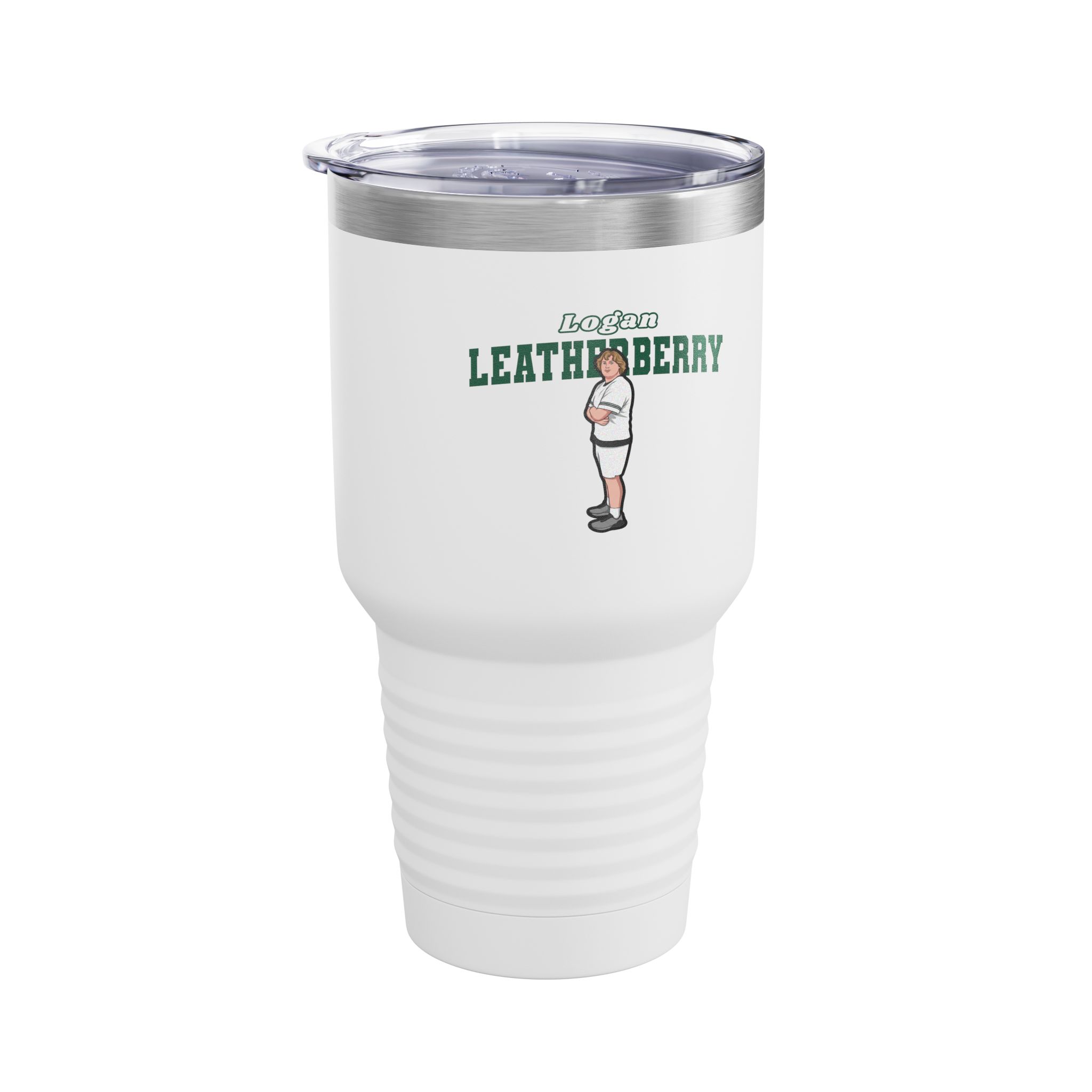 30oz Tumbler — character_name_arch in White