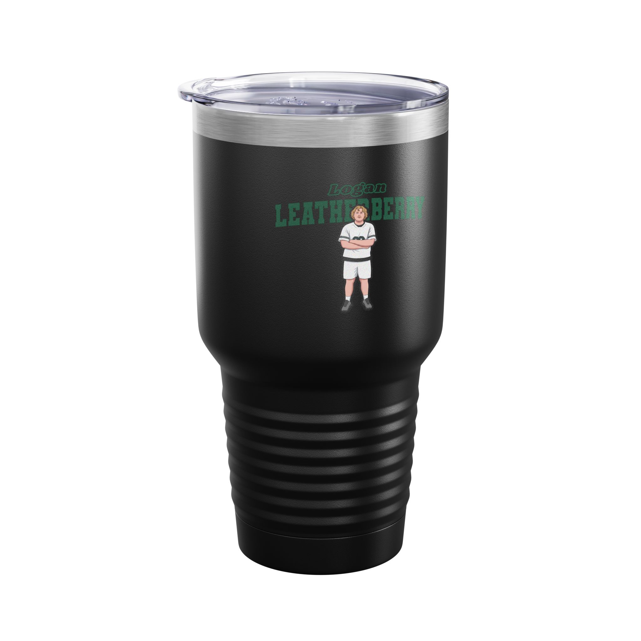 30oz Tumbler — character_name_arch in Black