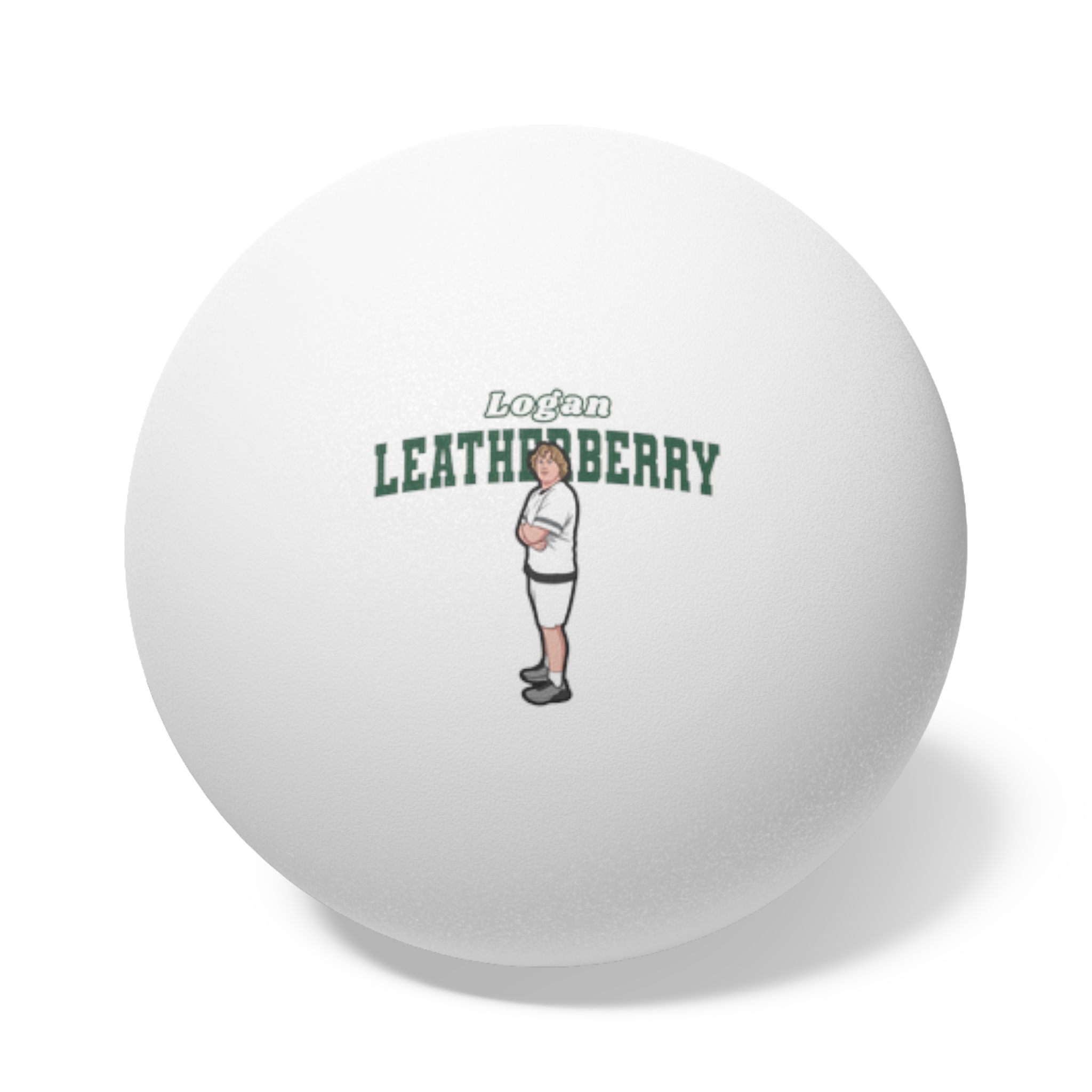 Ping Pong Balls, 6 pcs — character_name_arch in White
