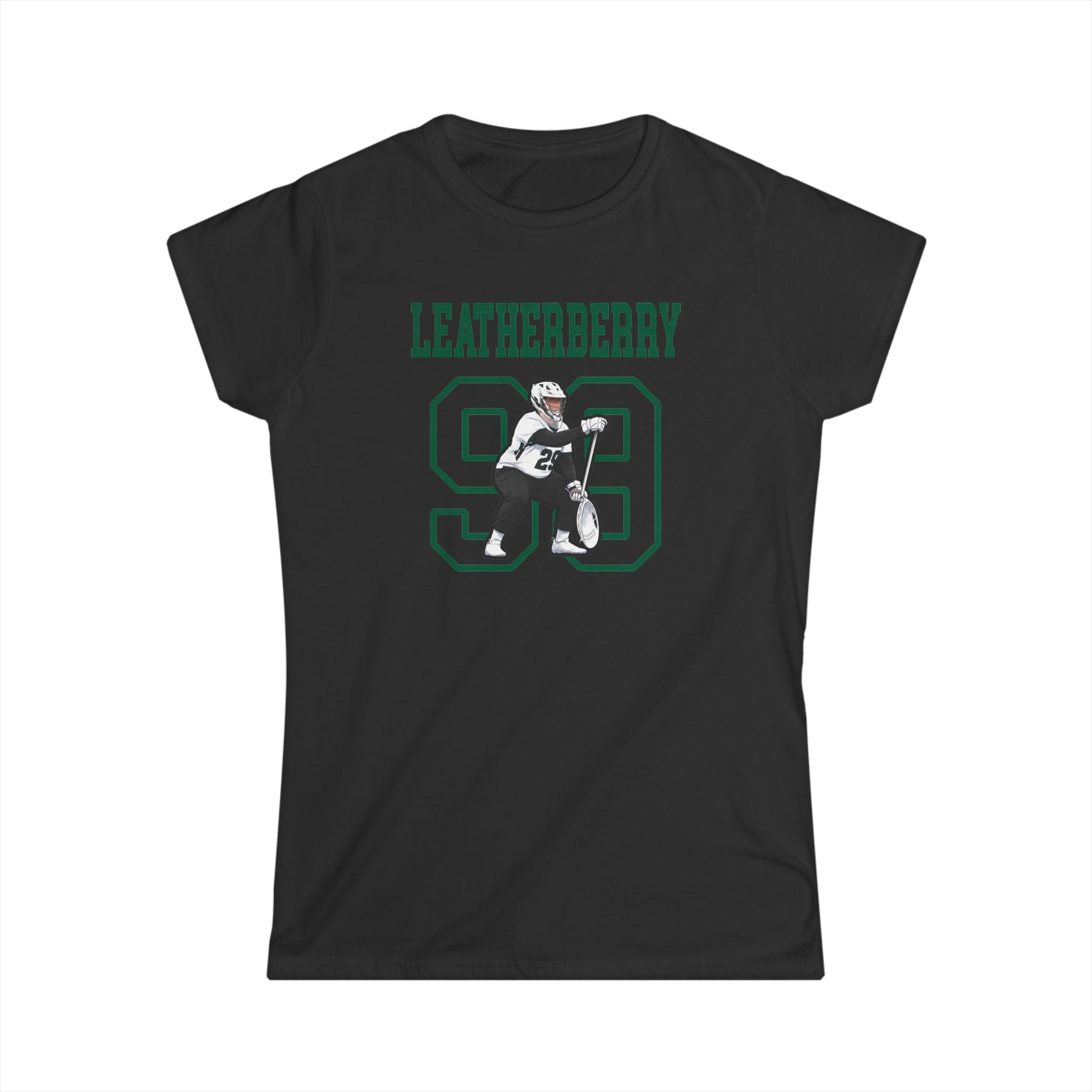 Women's Softstyle Tee — character_shirsey in Black