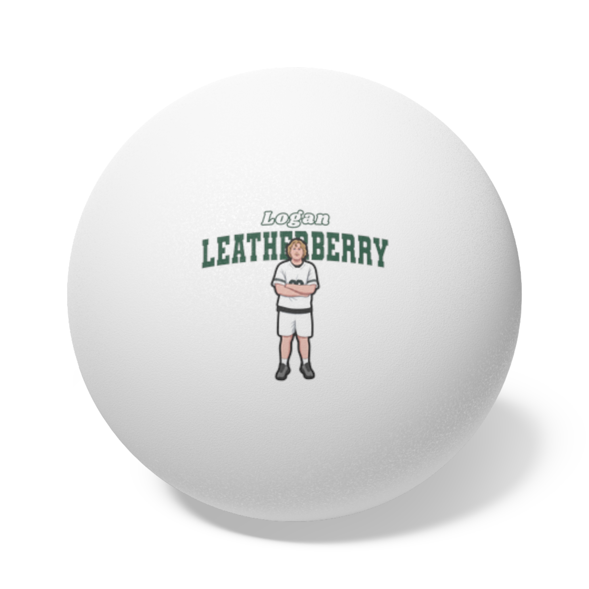 Ping Pong Balls, 6 pcs — character_name_arch in White