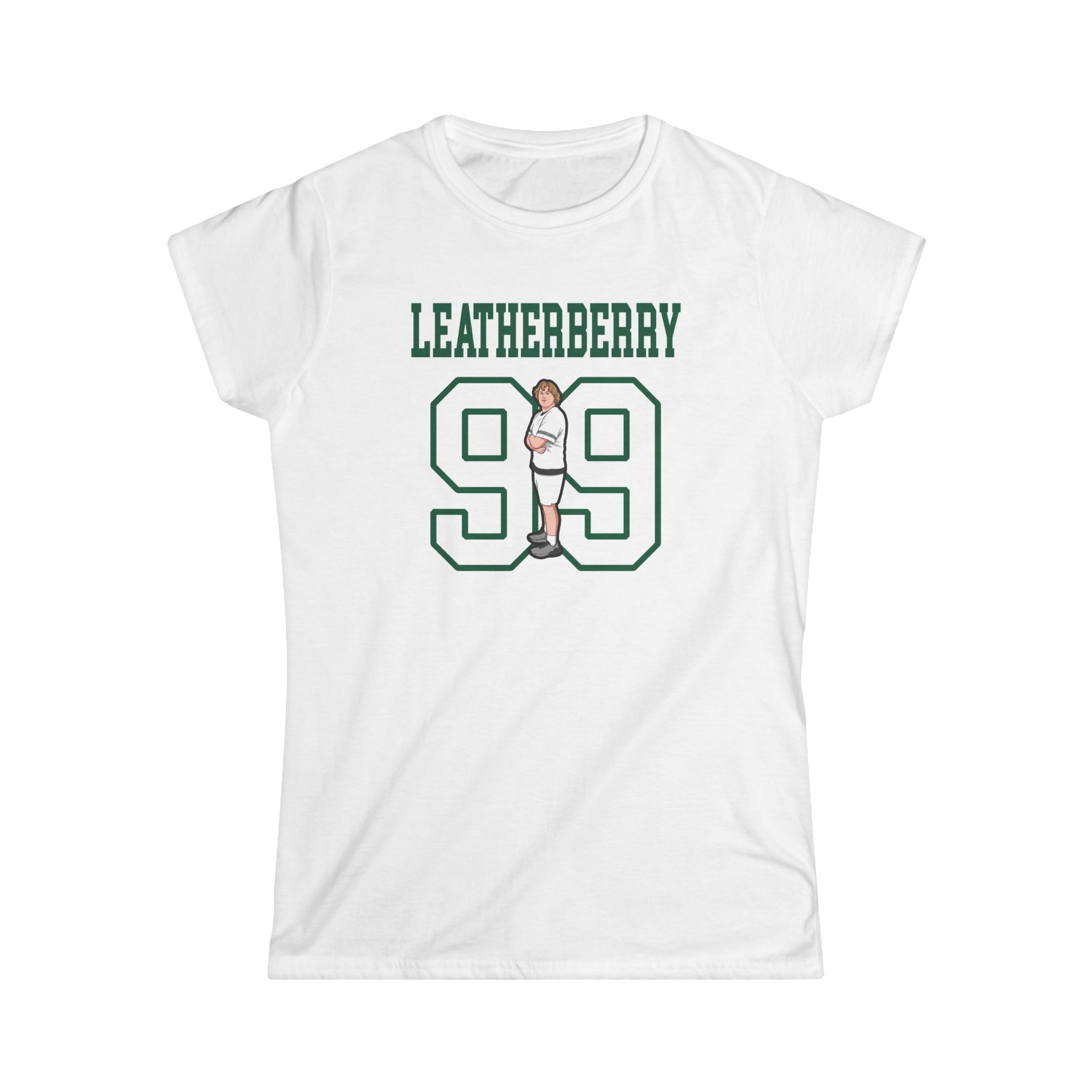 Women's Softstyle Tee — character_shirsey in White