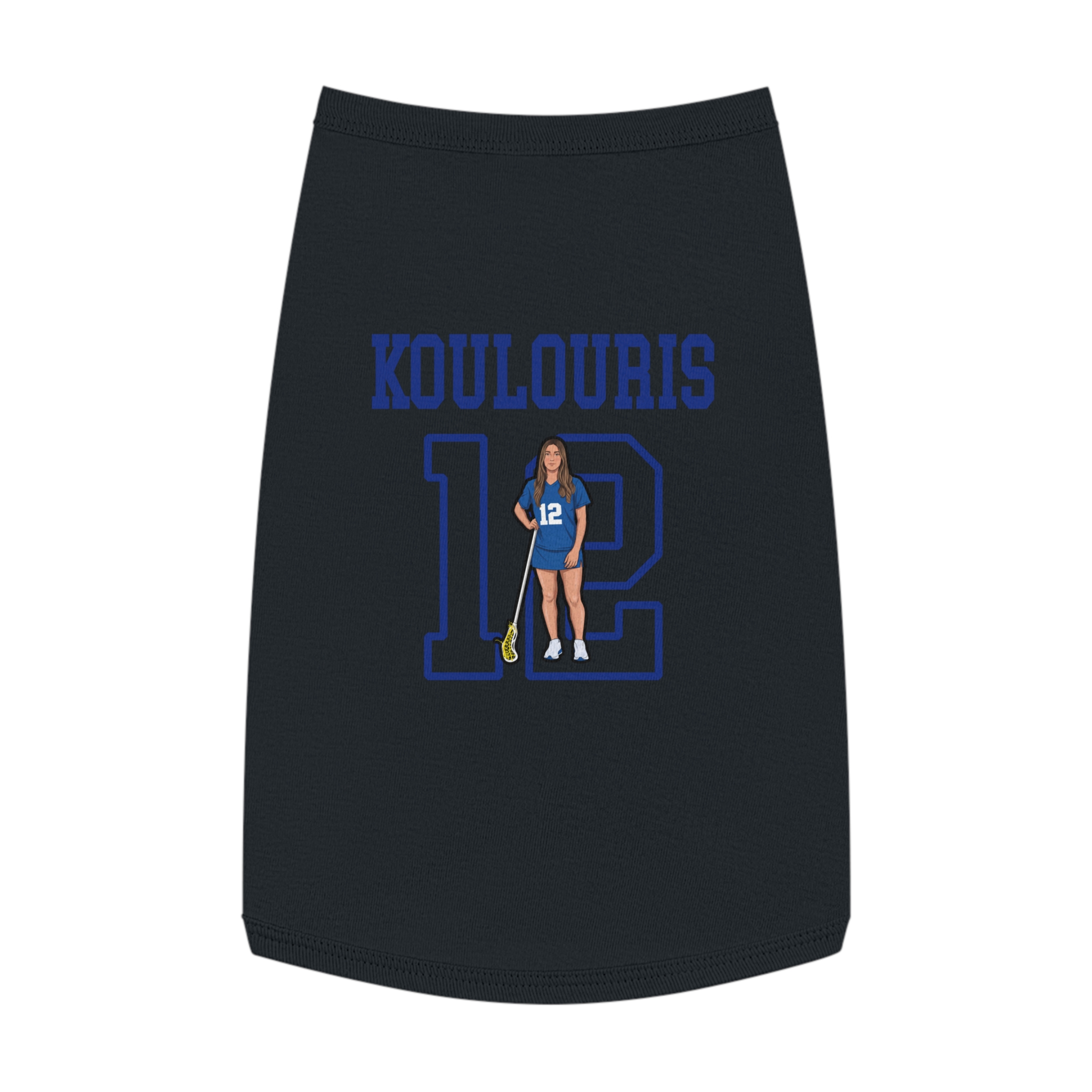 Pet Tank Top — character_shirsey in Black