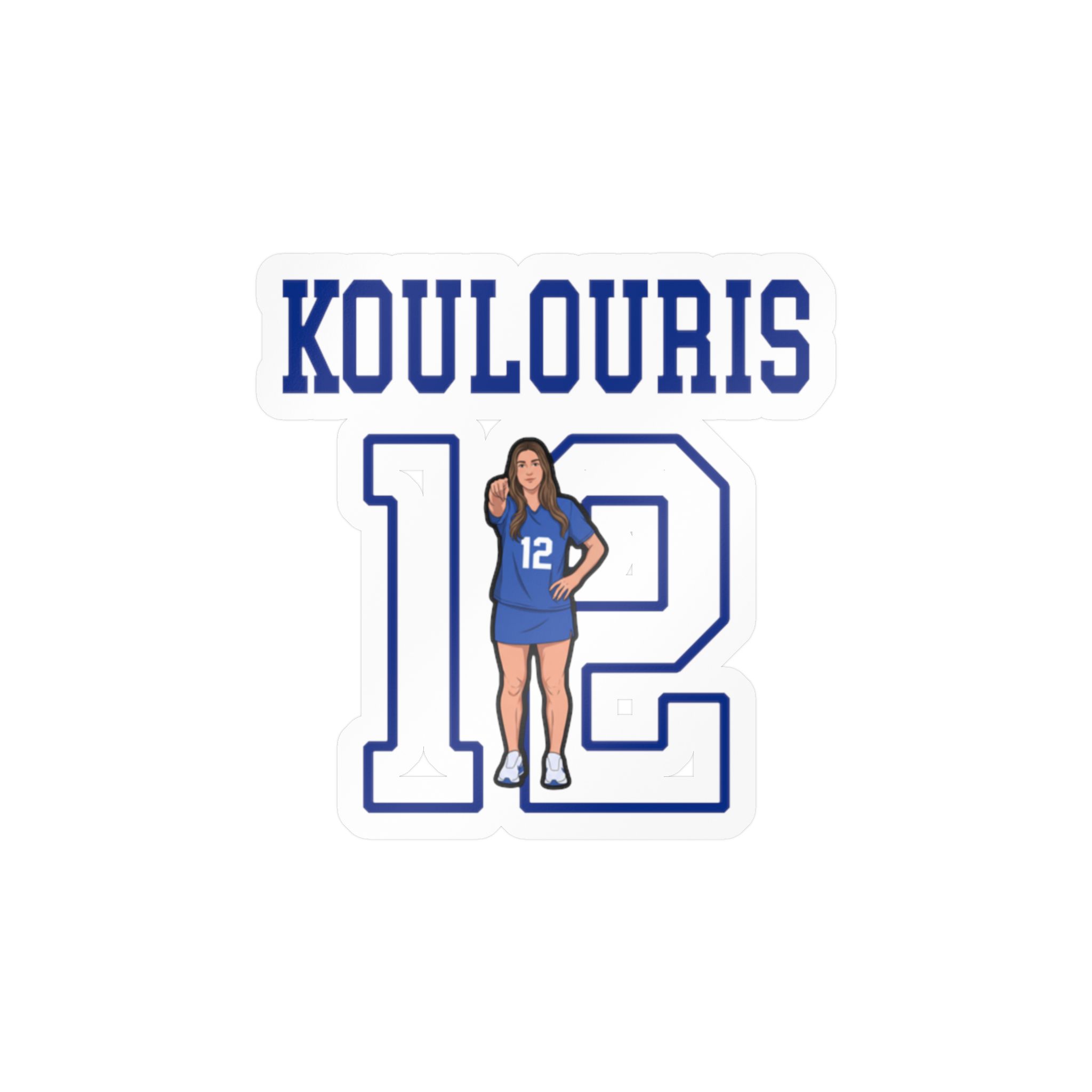 Vinyl Sticker — character_shirsey in Classic