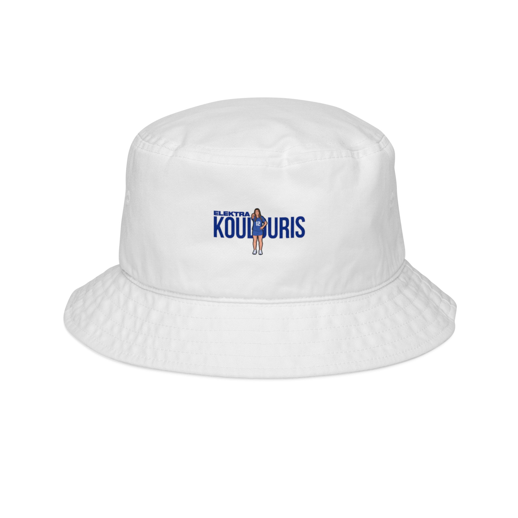 Bucket Hat — character_player_name in White