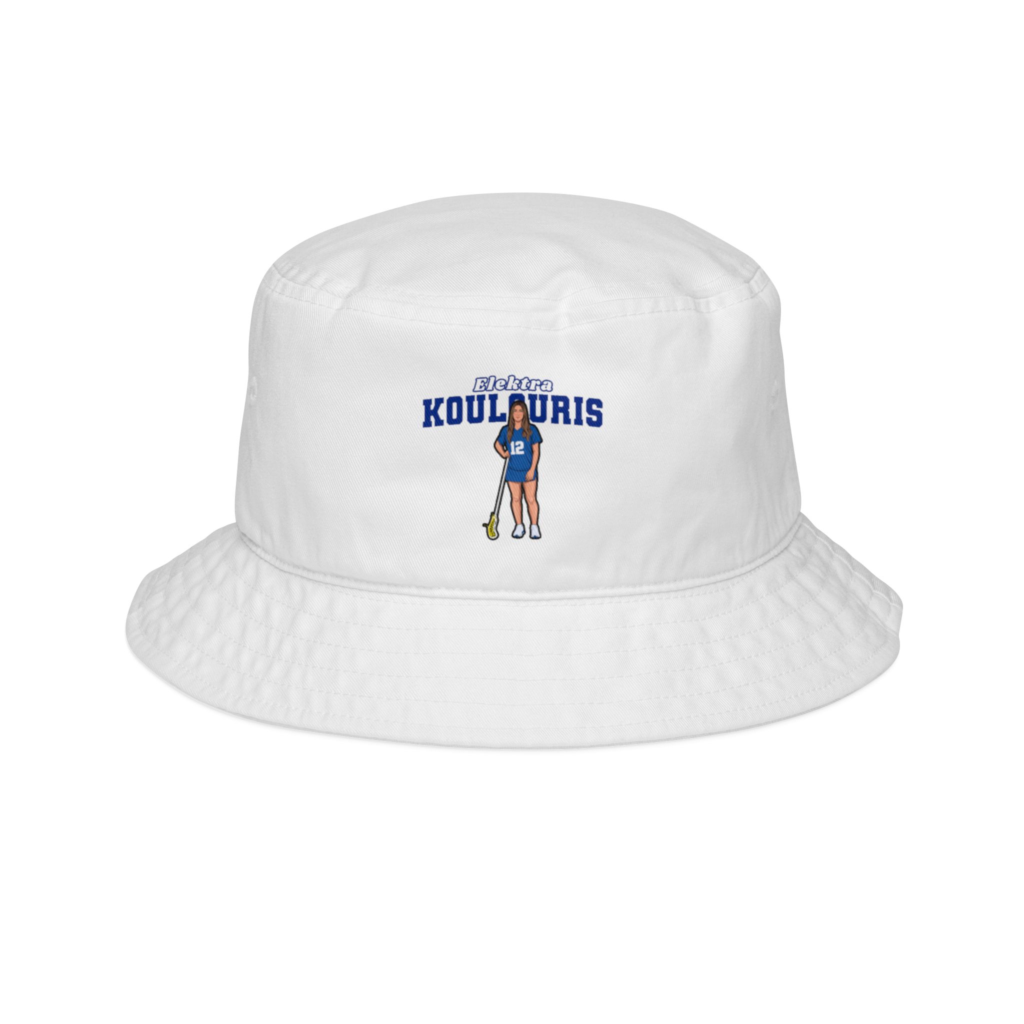 Bucket Hat — character_name_arch in White