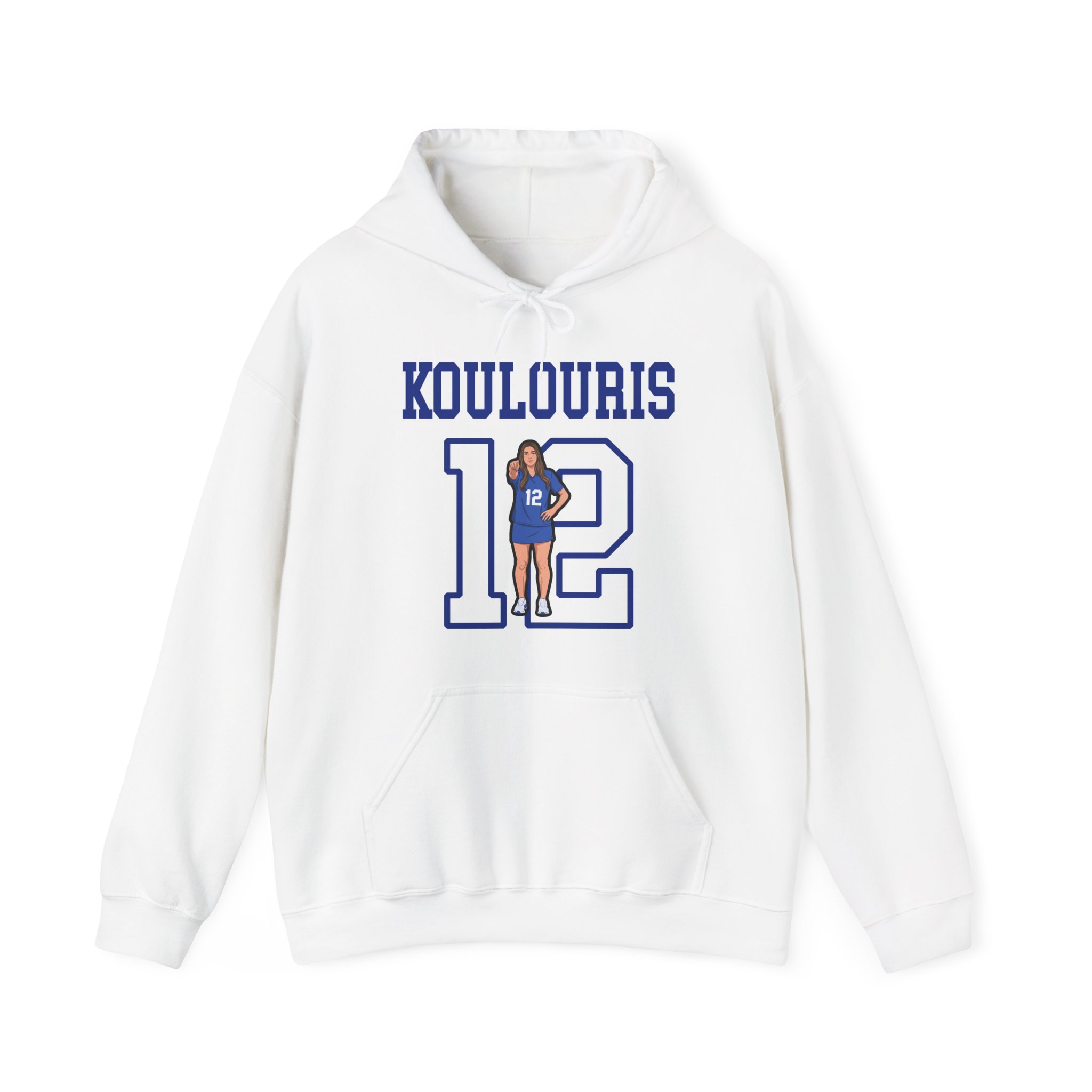 Hoodie — character_shirsey in White