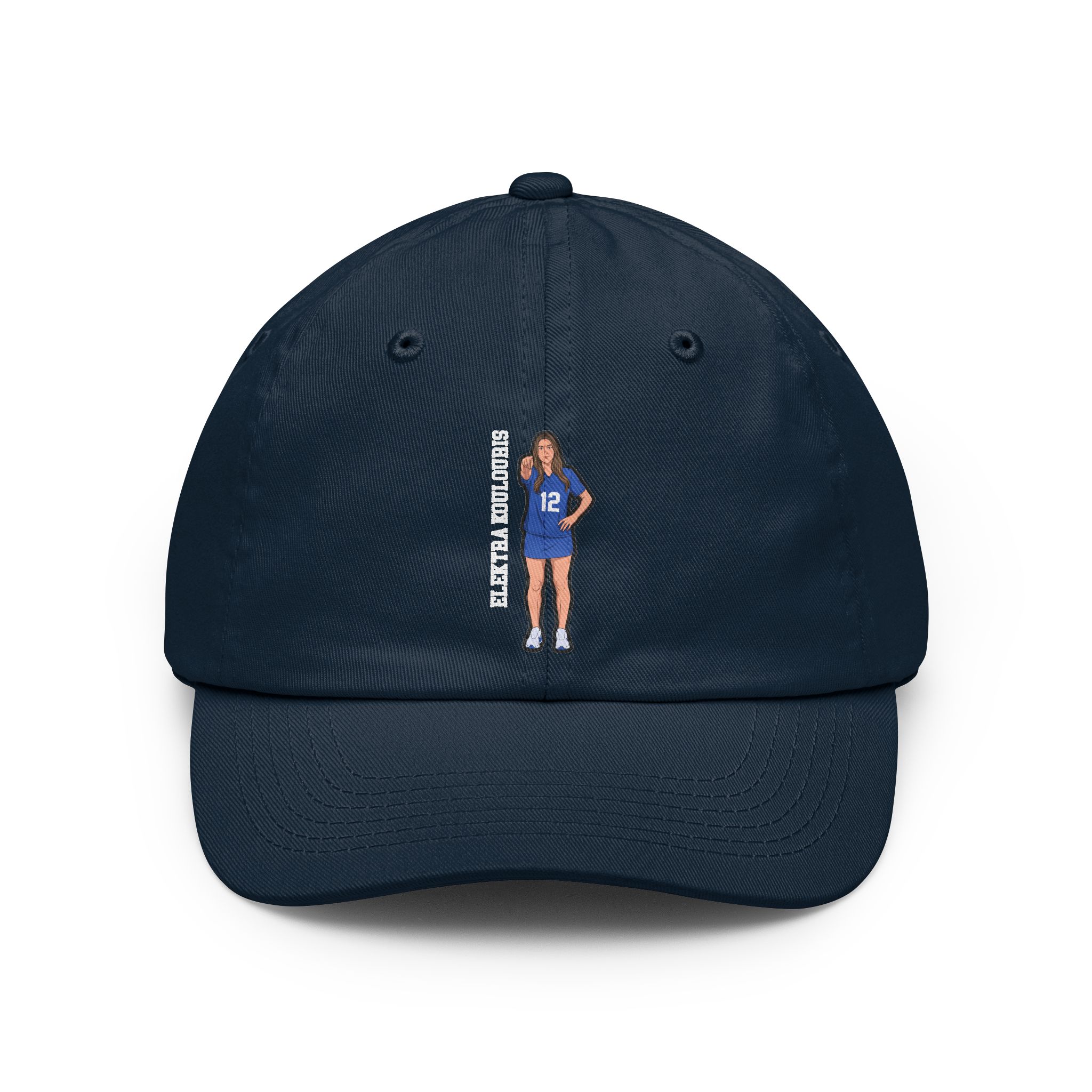 Classic Cap — character_name_vertical in Navy