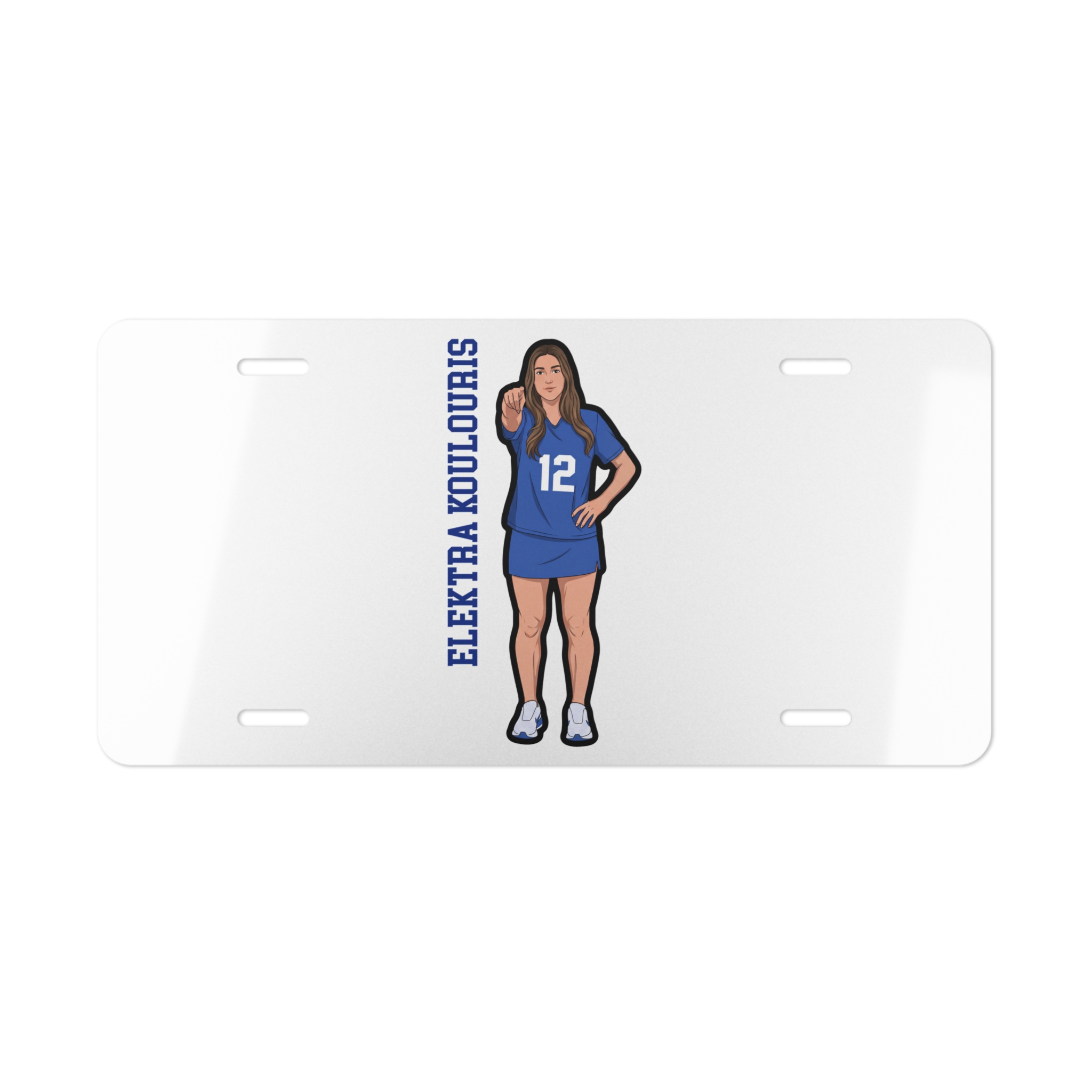 License Plate — character_name_vertical in Classic