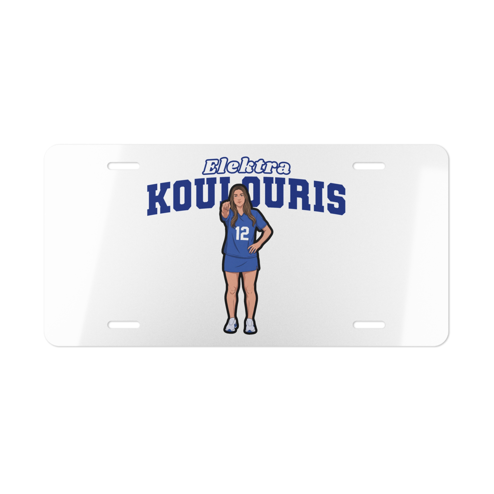 License Plate — character_name_arch in Classic