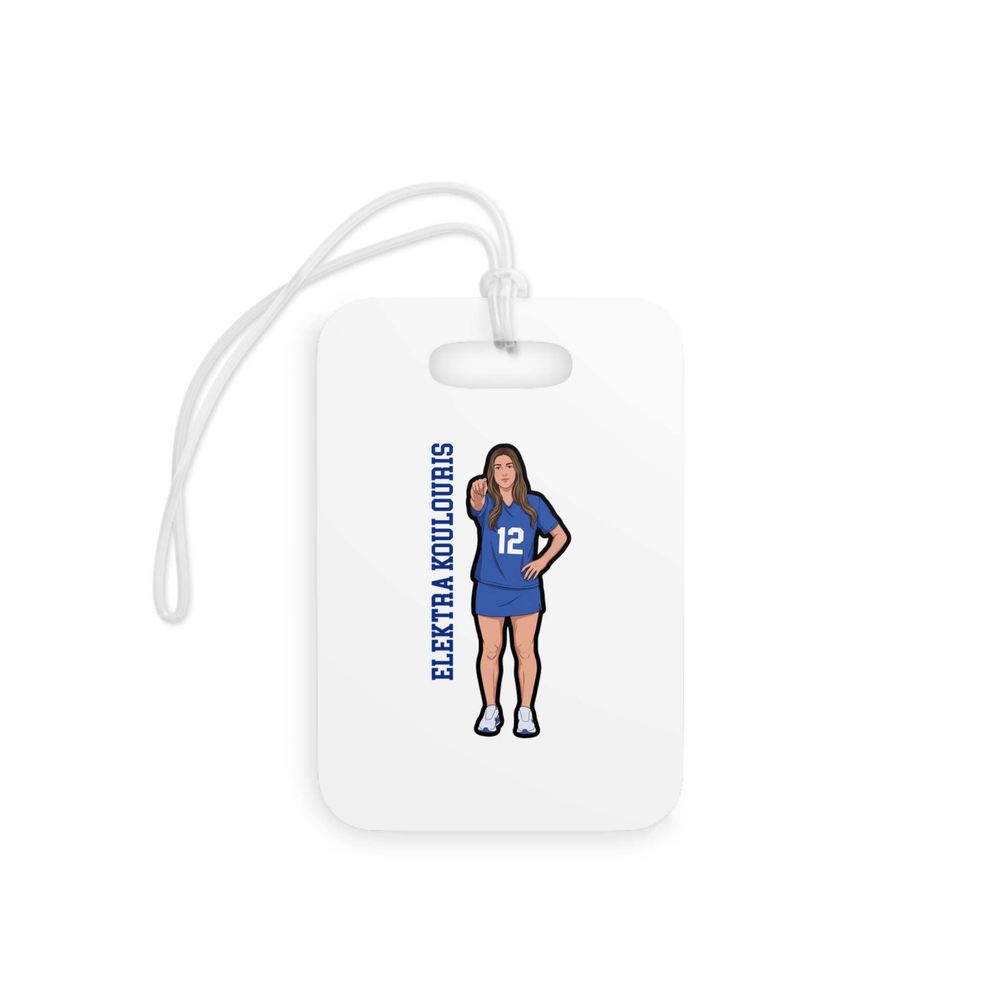 Bag Tag — character_name_vertical in Classic