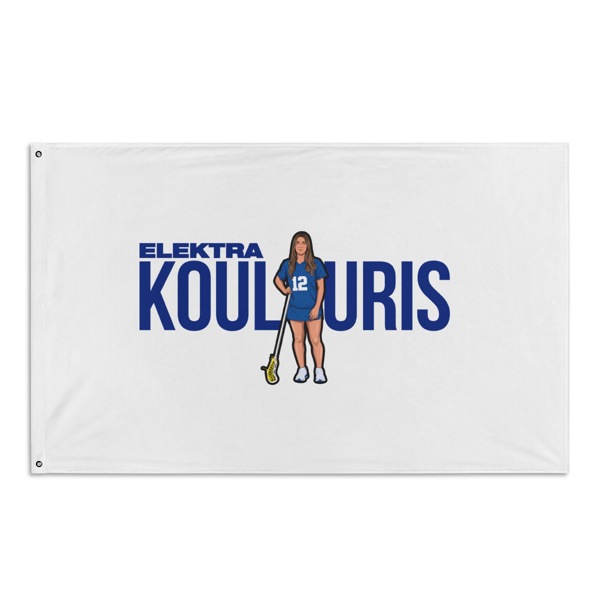 Flag (35 × 56 in) — character_player_name in Classic
