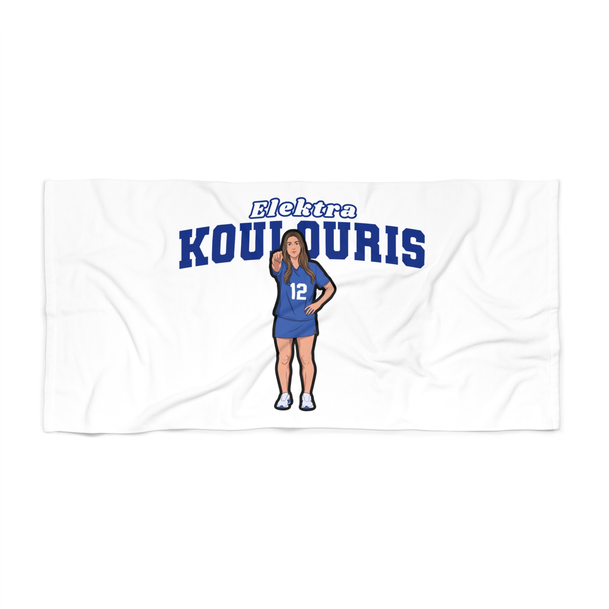 Beach Towel — character_name_arch in Classic