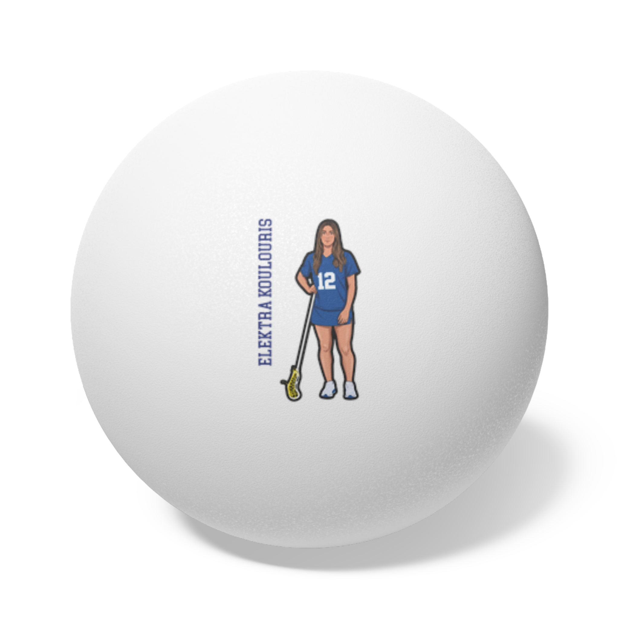 Ping Pong Balls, 6 pcs — character_name_vertical in White