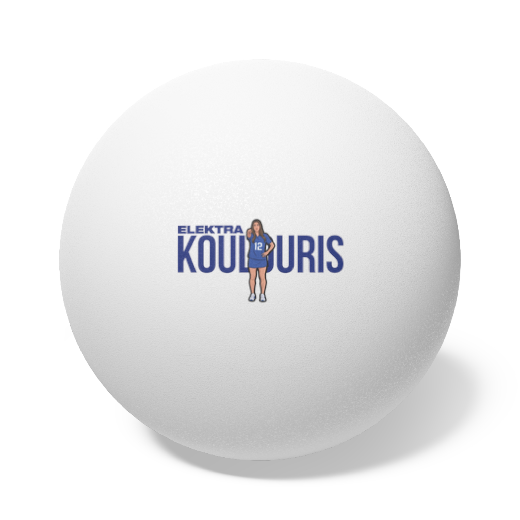 Ping Pong Balls, 6 pcs — character_player_name in White