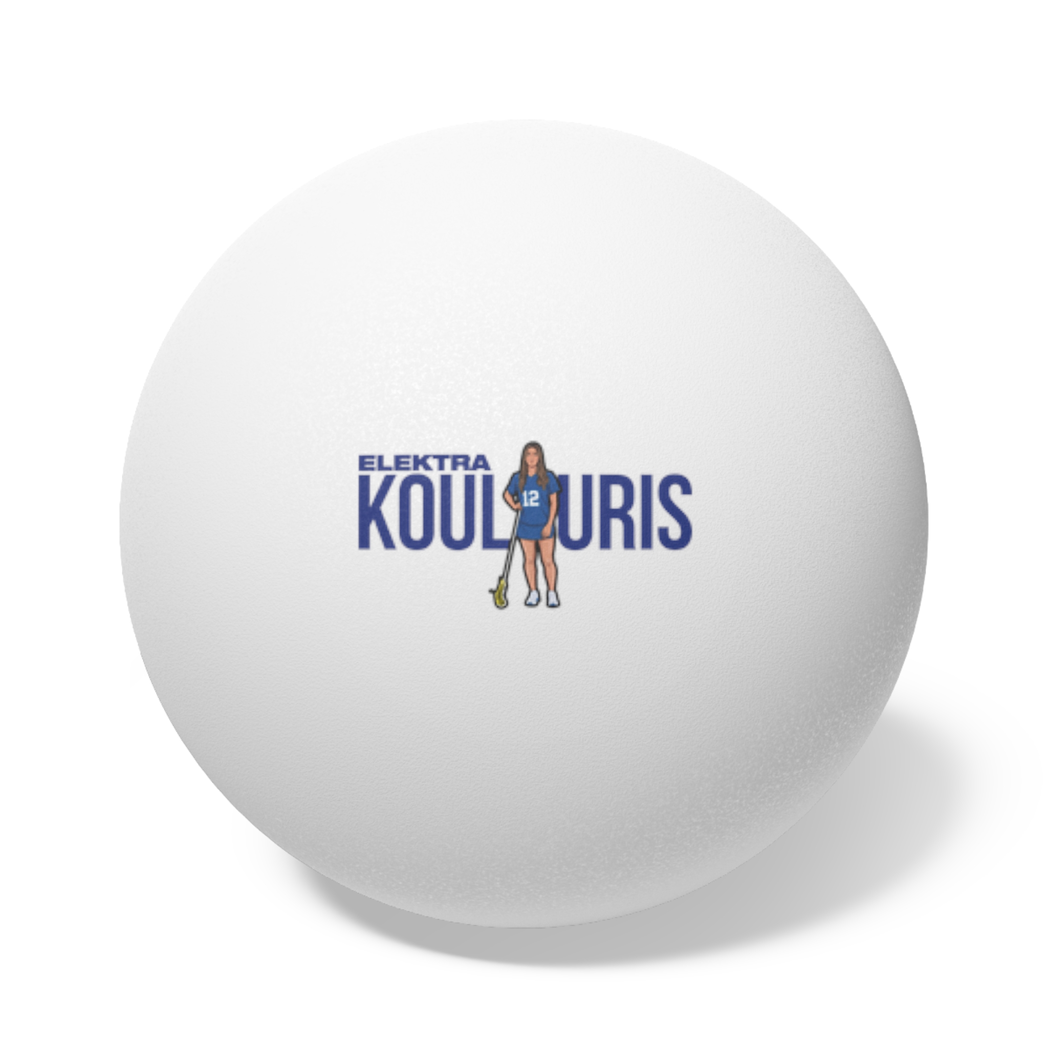 Ping Pong Balls, 6 pcs — character_player_name in White