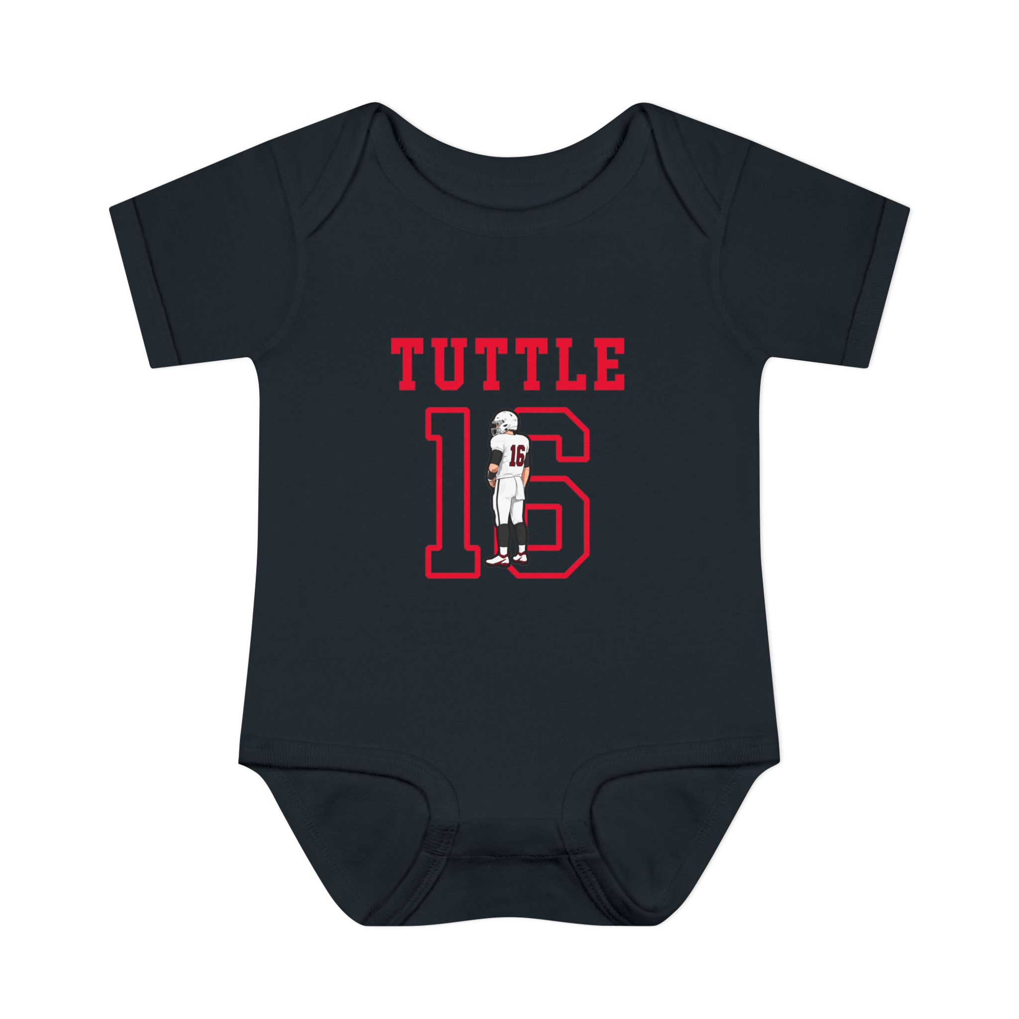 Baby Onesie — character_shirsey in Black