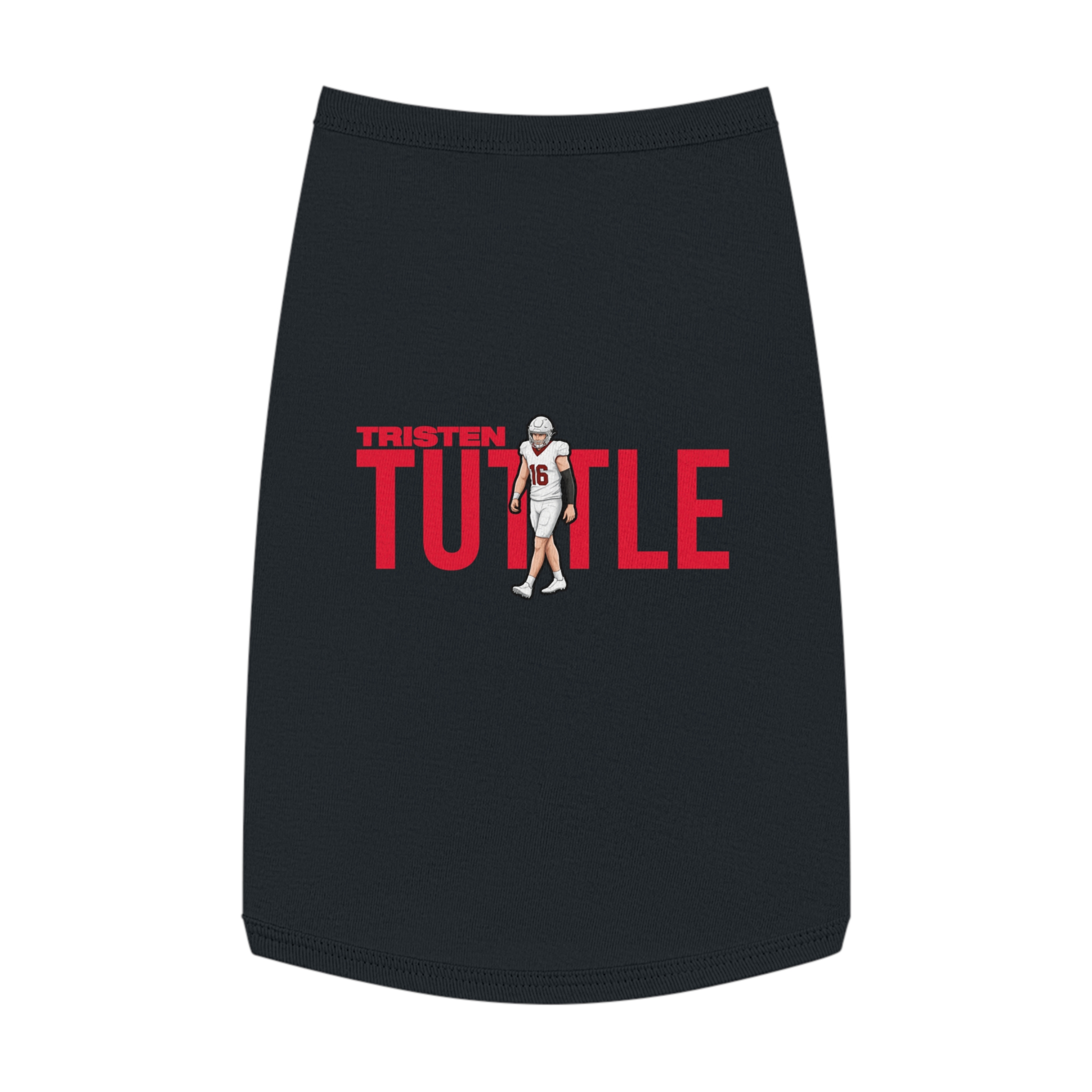Pet Tank Top — character_player_name in White