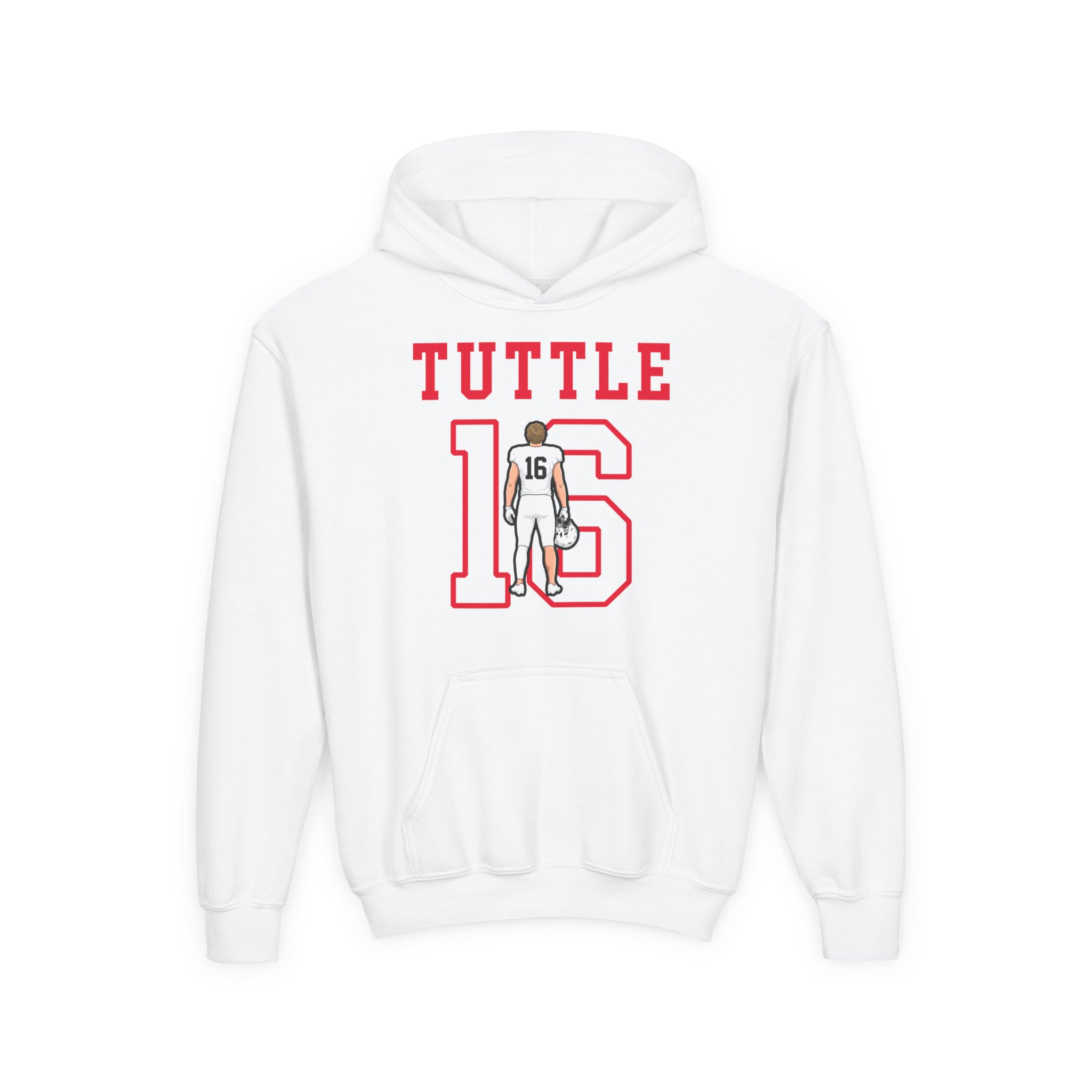 Youth Hoodie — character_shirsey in White